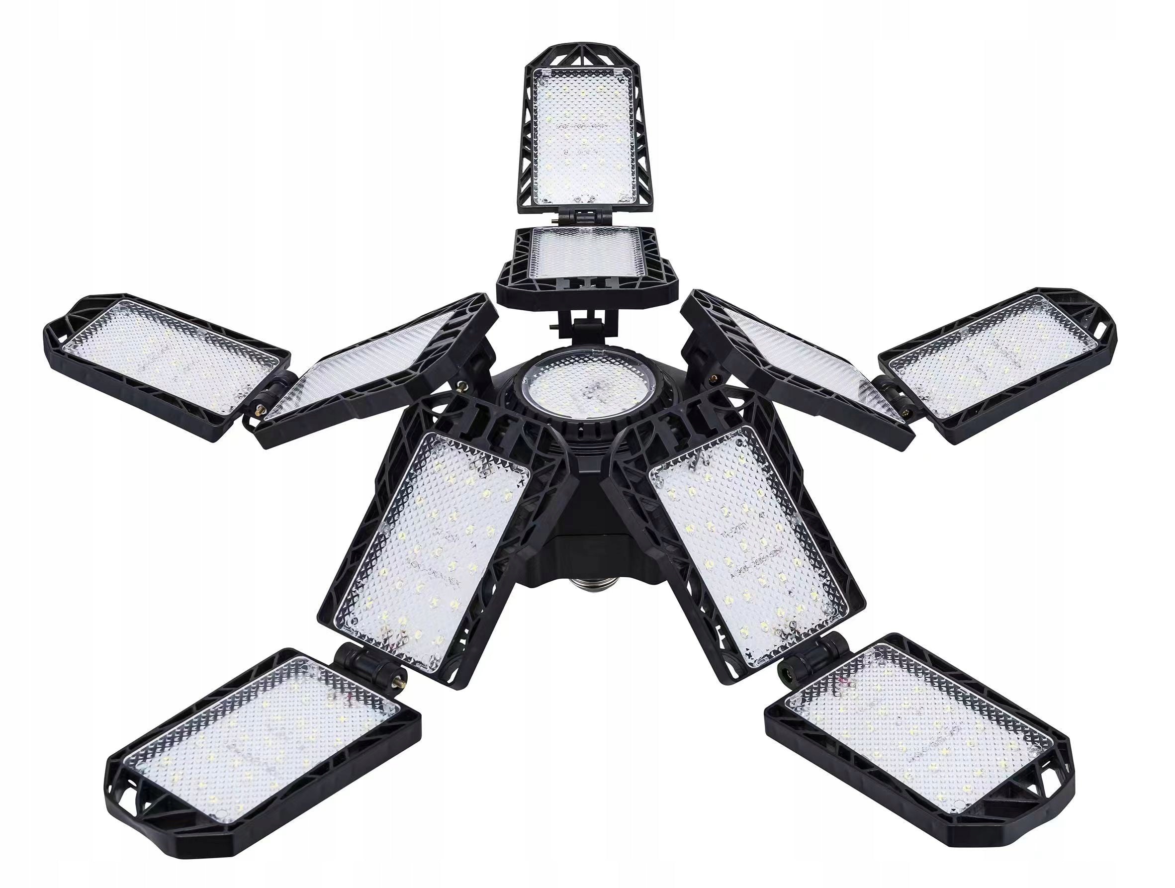 GARAGE LAMP LED CEILING EXTENDABLE HALOGEN E27 5 ADJUSTABLE ARMS Manufacturer code 010L