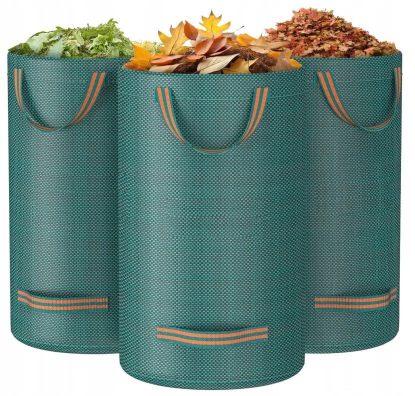 GARDEN BAG BASKET LEAF BAG GRASS WASTE WEEDS BRANCHES WOOD 120