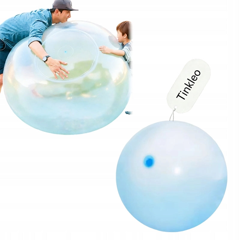 GARDEN BALL FOR PLAY 120cm XXXL Transparent TPR RUBBER