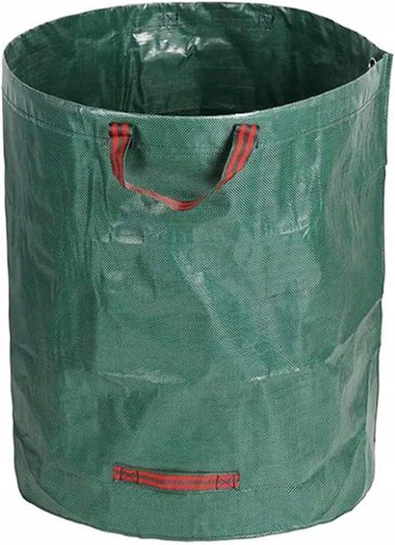 GARDEN BASKET GRASS LEAF BAG WASTE FOLDING STRONG WITH HANDLES 300 L Brand OverTrade