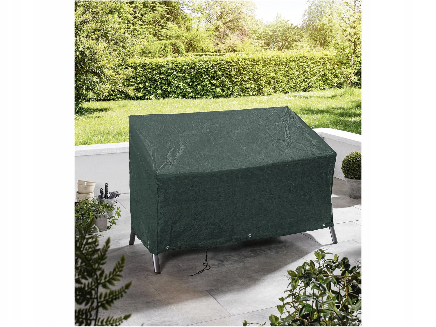 GARDEN BENCH COVER WATERPROOF GREEN EAN (GTIN) 4055334077712