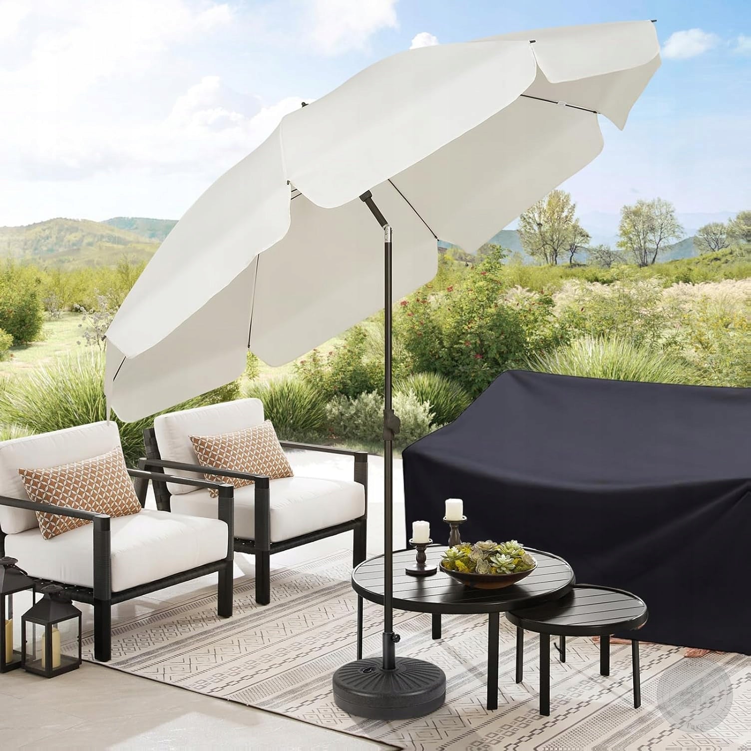 GARDEN BENCH COVER WATERPROOF VENTILATION 190cm YEAR-ROUND PROTECTION Length 190 cm