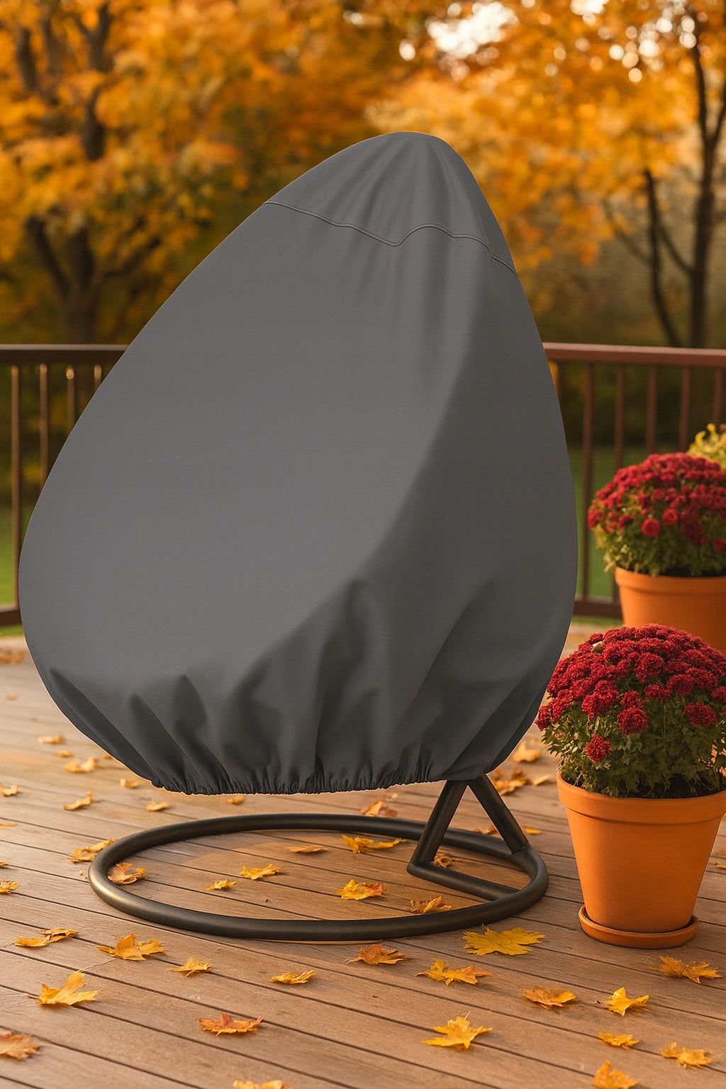 GARDEN COCOON COVER BASKET HANGING CHAIR WATERPROOF POLAND - BEIGE Manufacturer code MTEX-82344-11