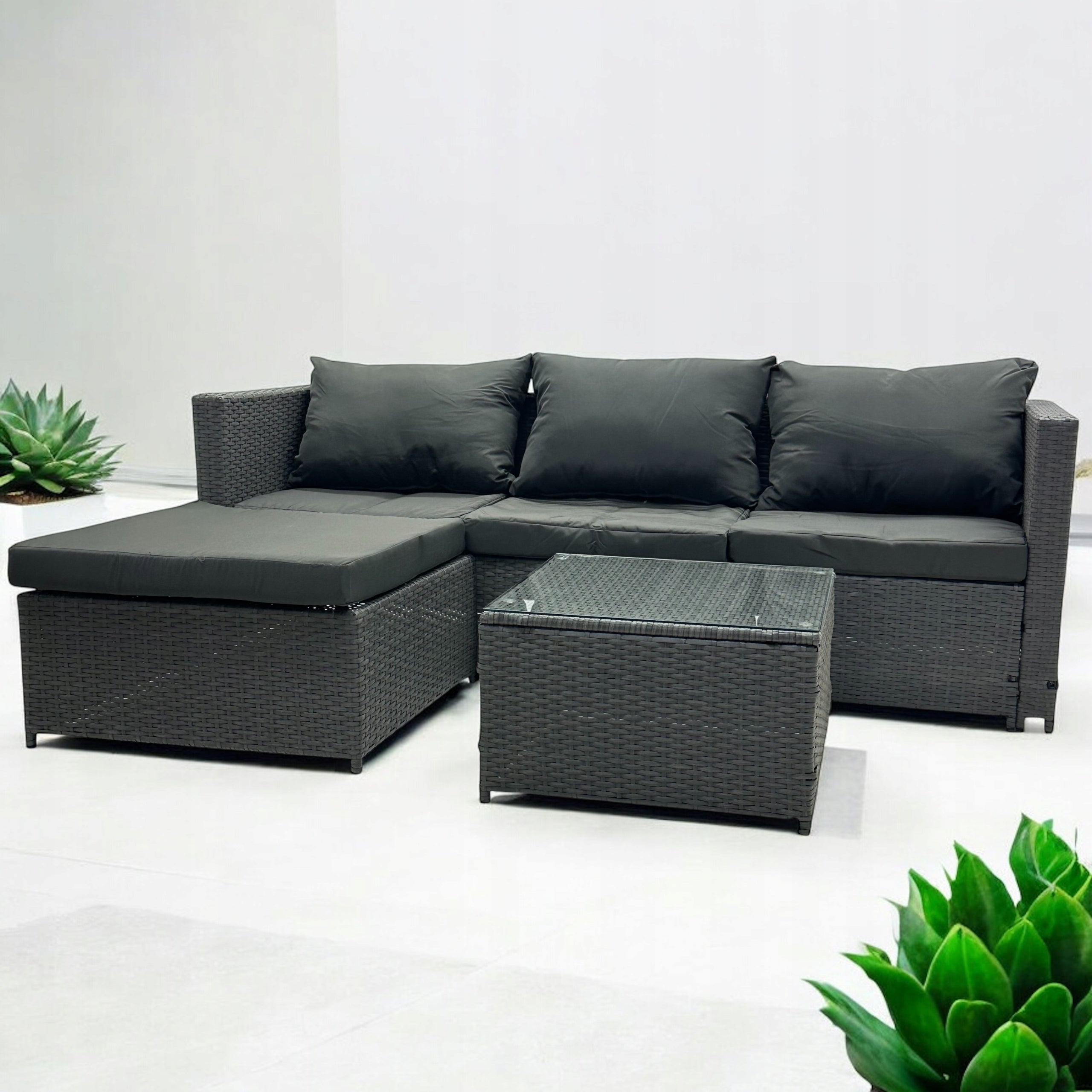 GARDEN CORNER DOUBLE-SIDED SFS066 MTG GARDEN FURNITURE SET GREY EAN (GTIN) 5906293693200