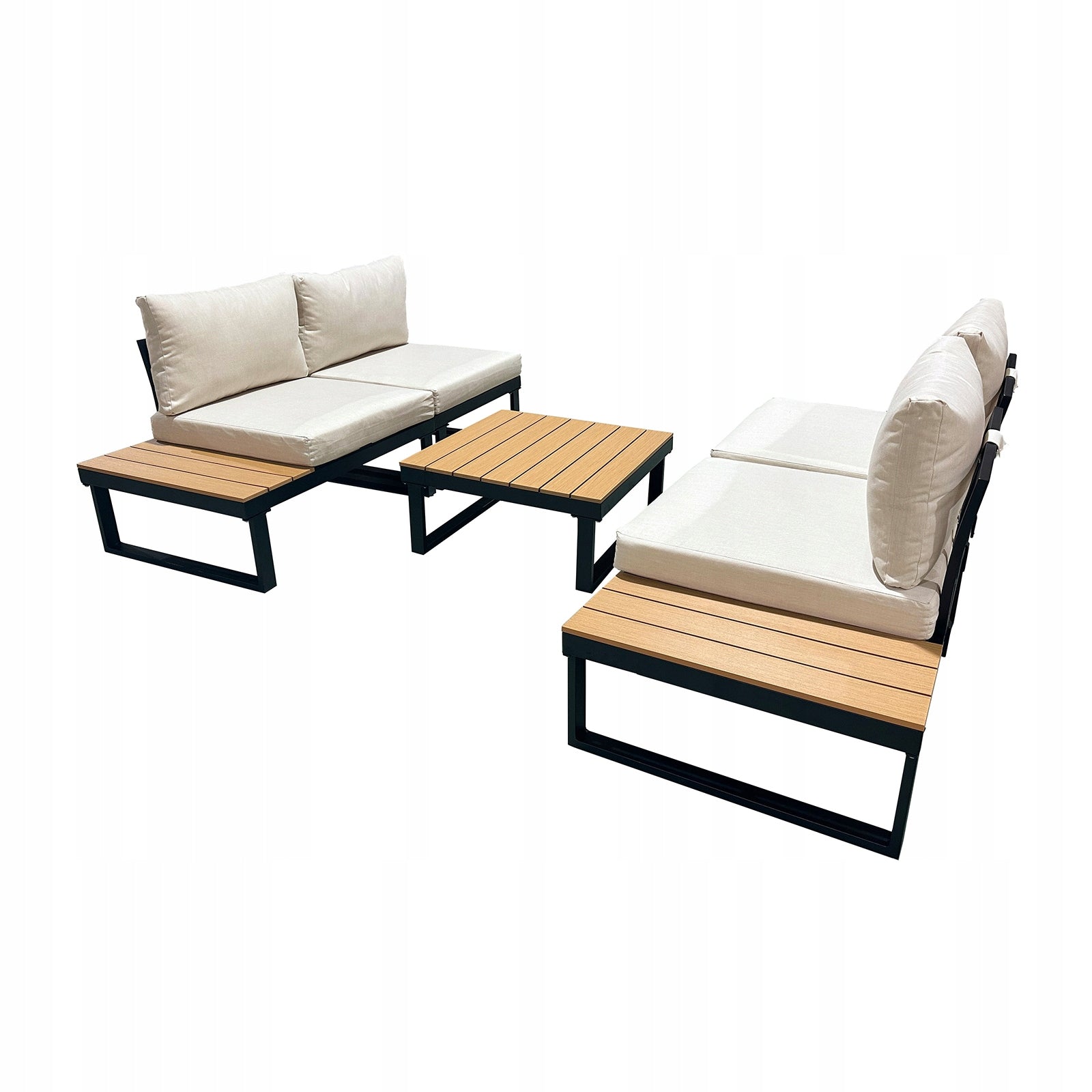 GARDEN CORNER GARDEN FURNITURE SET FOR TERRACE FOX BEIGE Color beige