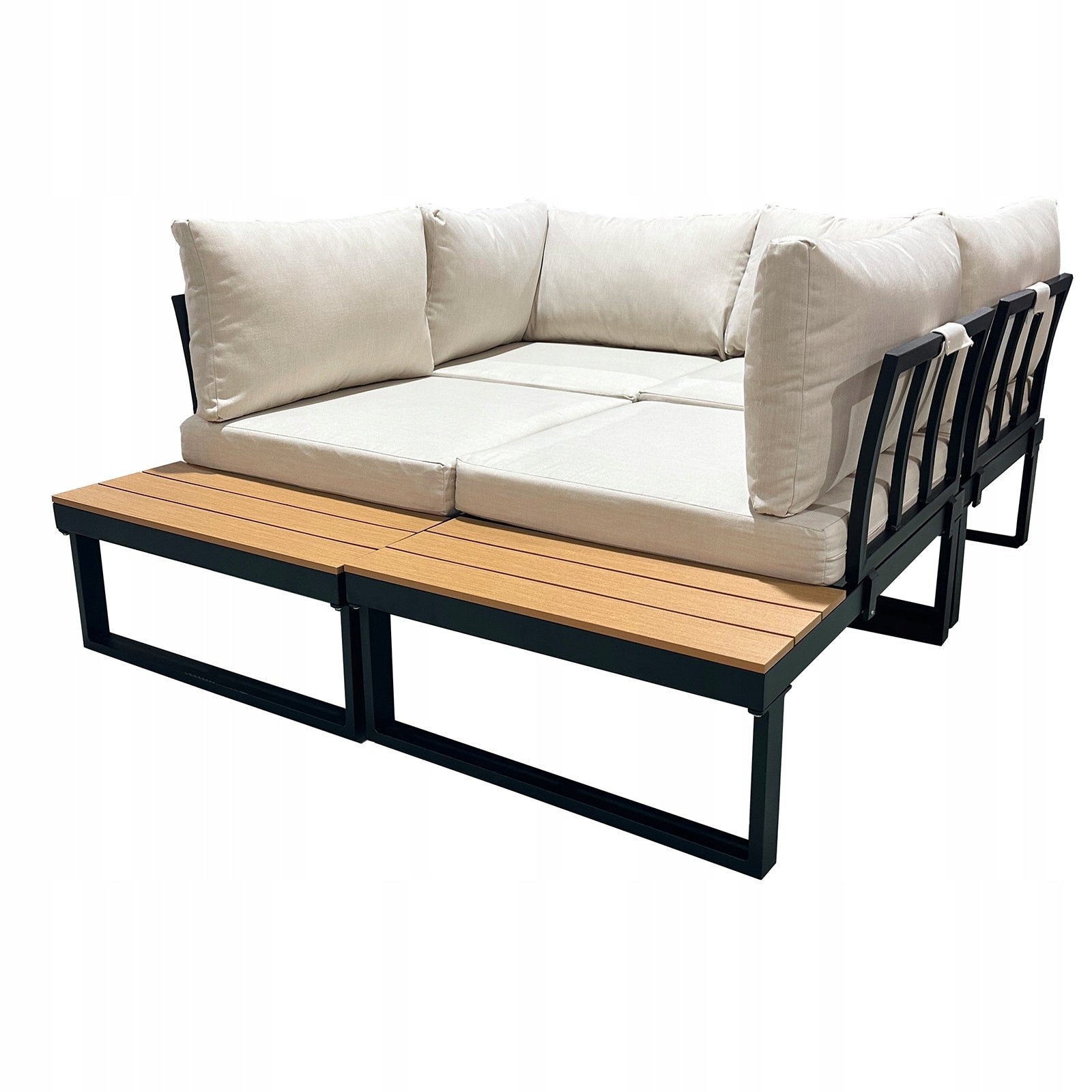 GARDEN CORNER GARDEN FURNITURE SET FOR TERRACE FOX BEIGE Number of items in the set 6
