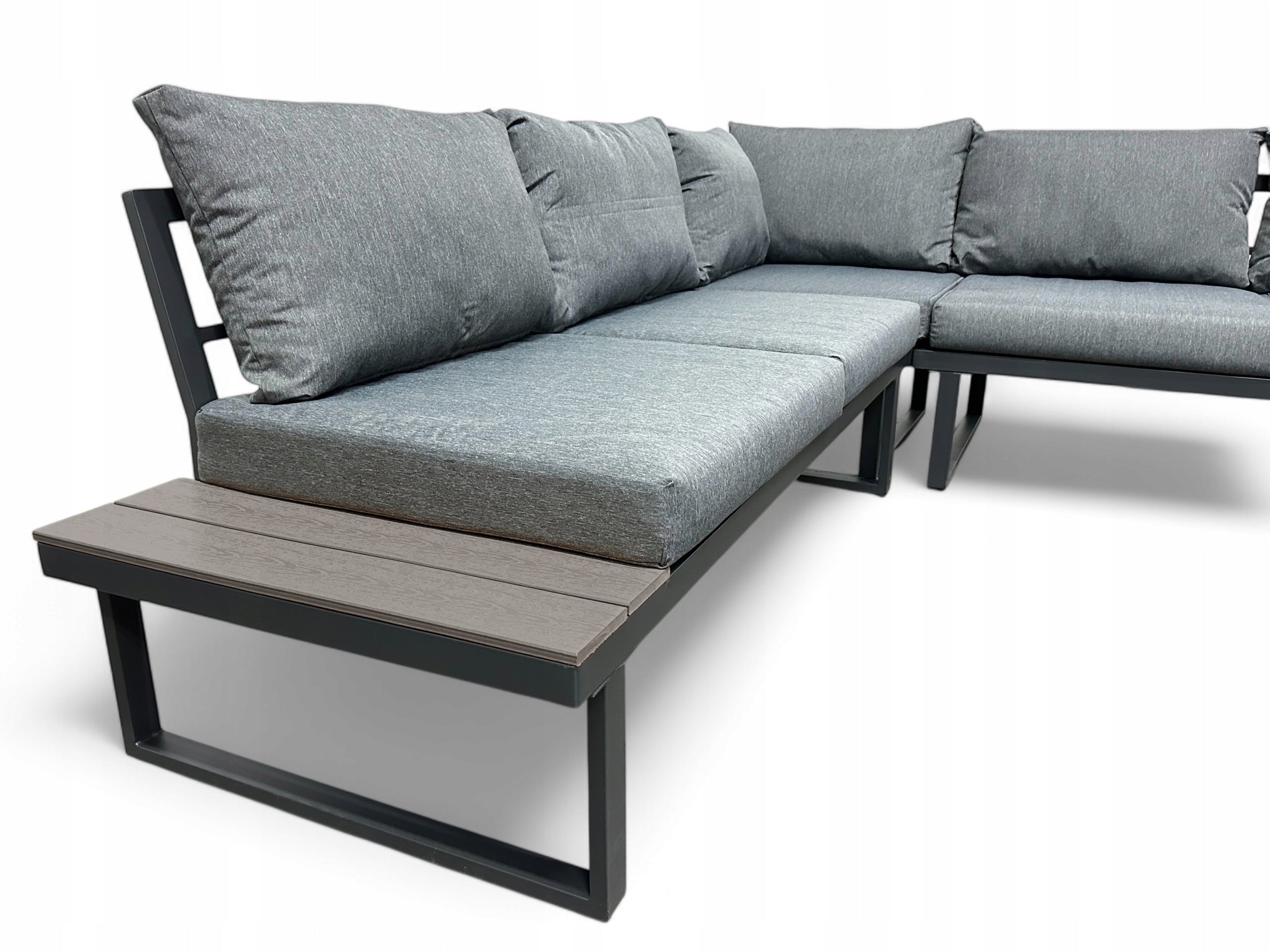 GARDEN CORNER XXL NM-28 GARDEN FURNITURE SET GREY Number of items in the set 3