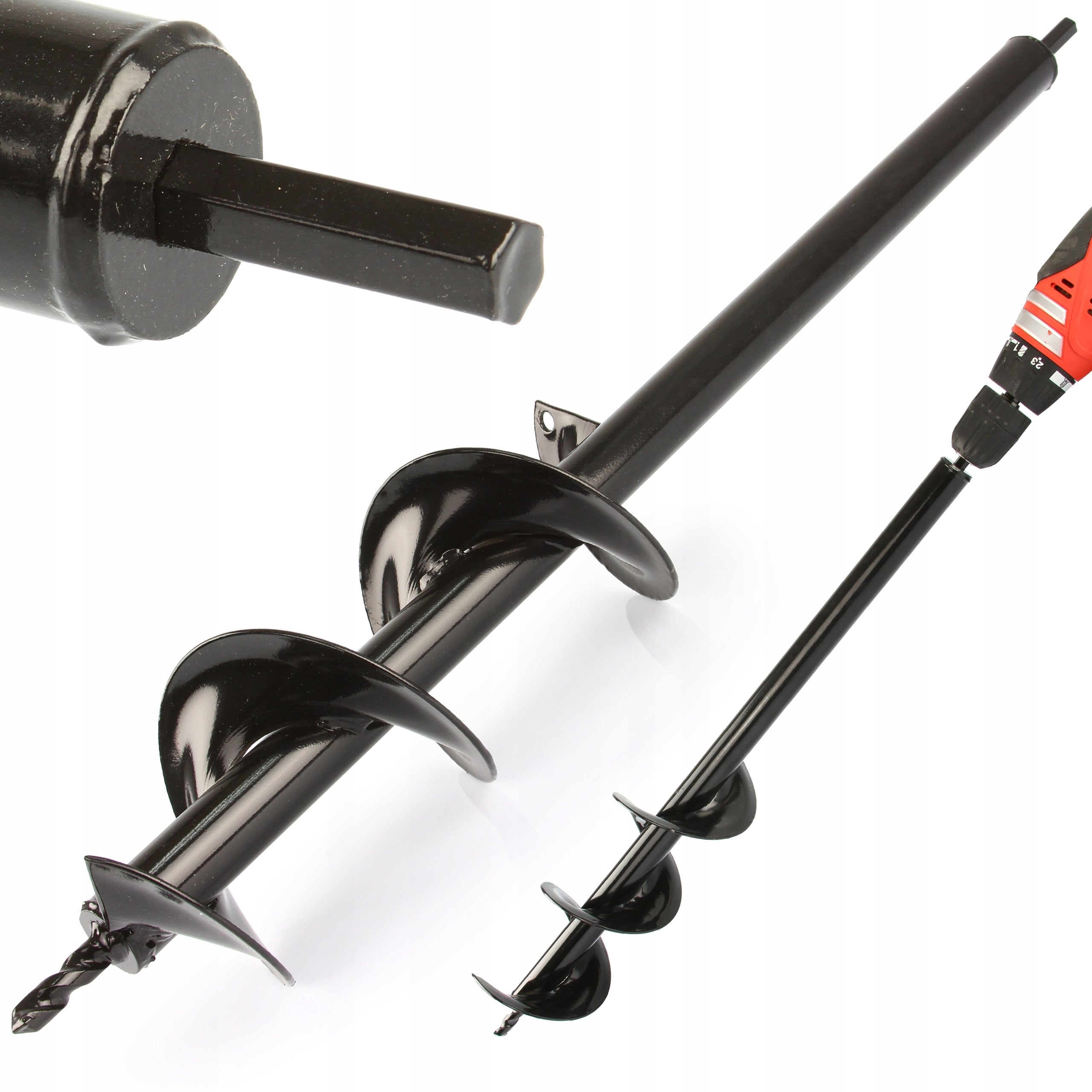 GARDEN DRILL BIT SOIL DRILLING RIG FOR PLANTING SOIL DRILL 10x60