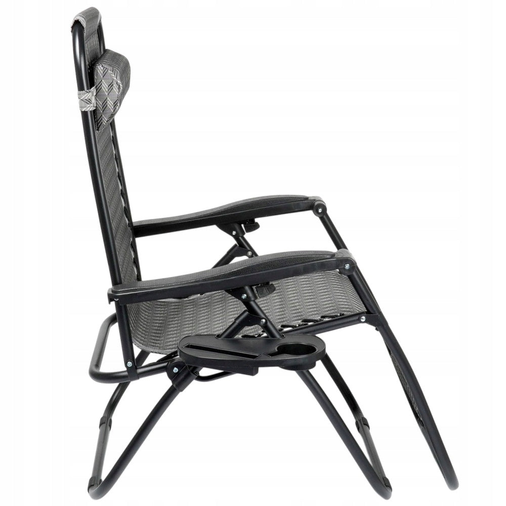 GARDEN Deckchair Folding Adjustable Beach Hiking Chair Kind sunbed