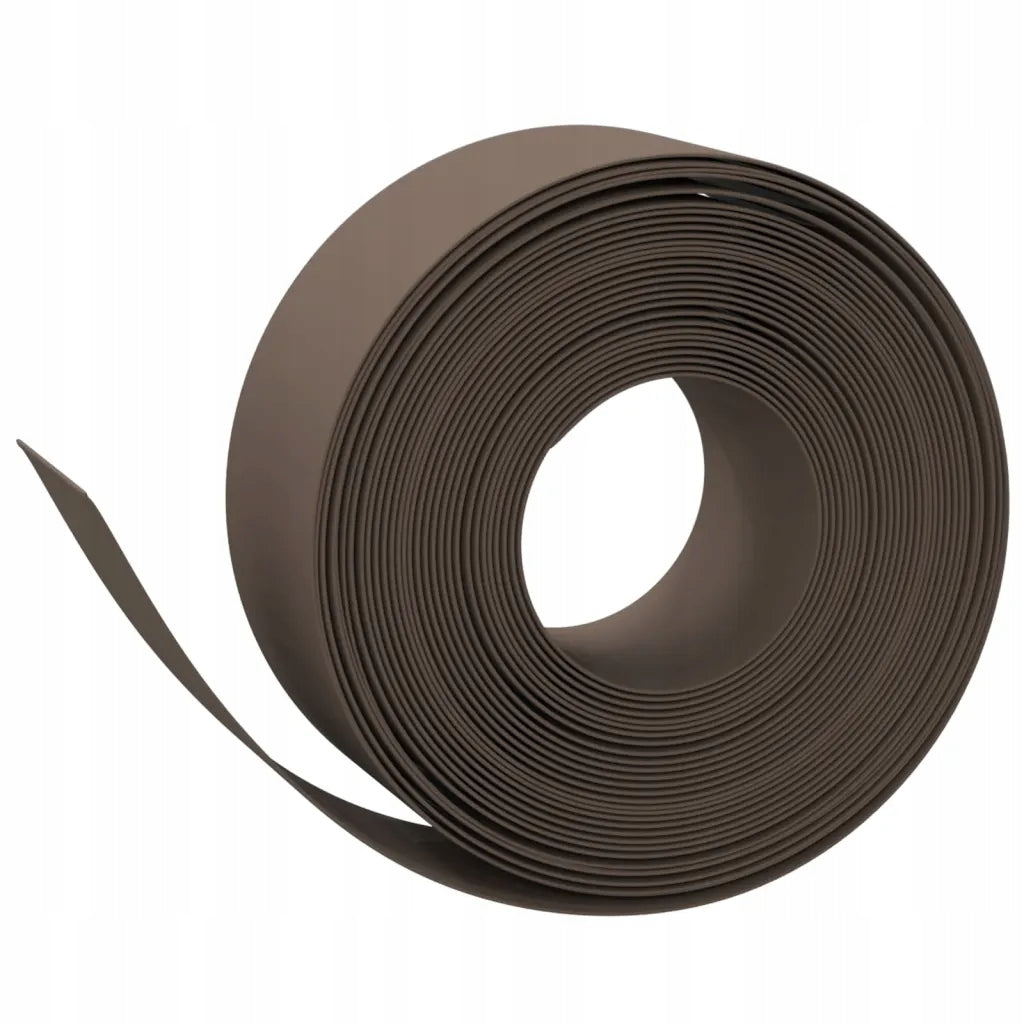GARDEN EDGING 2 PCS BROWN 10 M 20CM POLYETHYLENE Kind Stationary