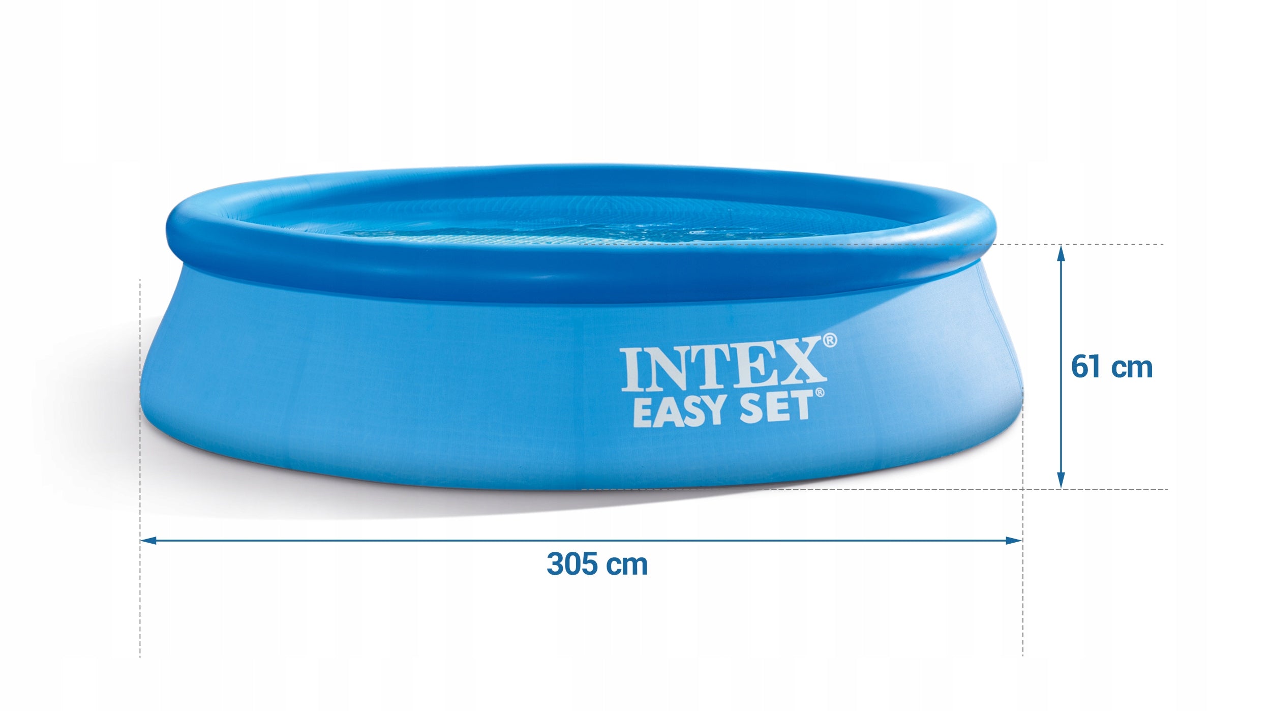 GARDEN EXTENSION POOL COVER 305x61 INTEX 6in1 Volume 1942 l