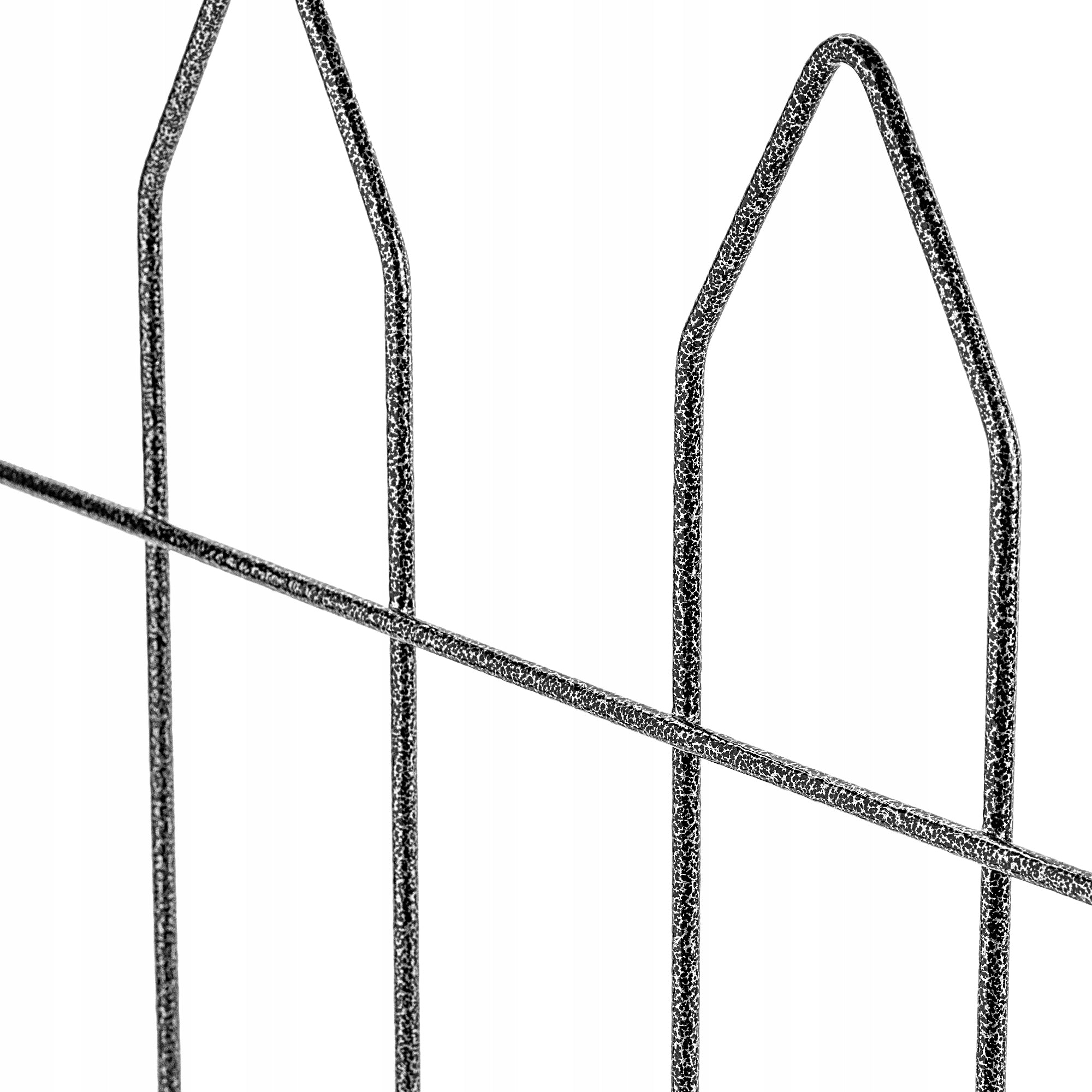 GARDEN FENCE METAL PALISADE EDGING WELDED FENCE 50cm HIGH Length 0.51 m