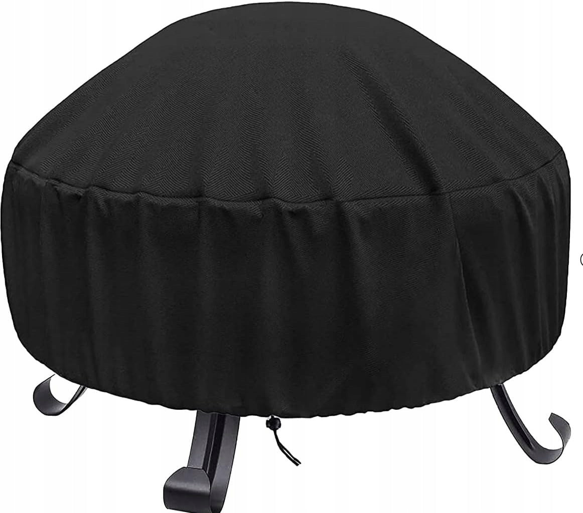 GARDEN FIRE PIT COVER ROUND GRILL WATERPROOF LARGE 85x40 COVER Packaging status original
