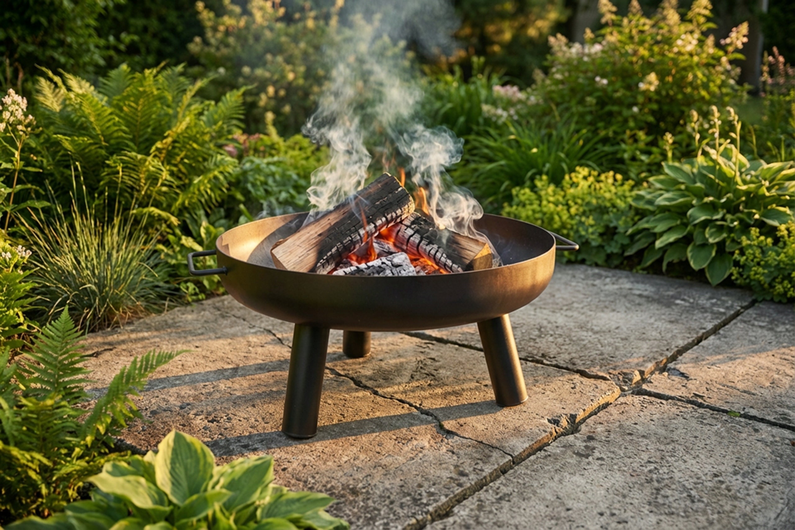 GARDEN FIRE PIT GRILL BOILER STEEL THICK SHEET 2 mm Manufacturer code WOODER