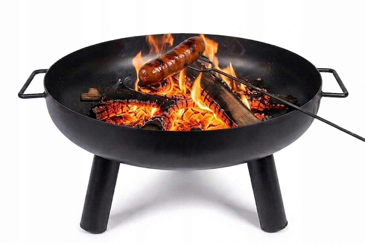 GARDEN FIRE PIT GRILL BOILER STEEL THICK SHEET 2 mm Packaging status original