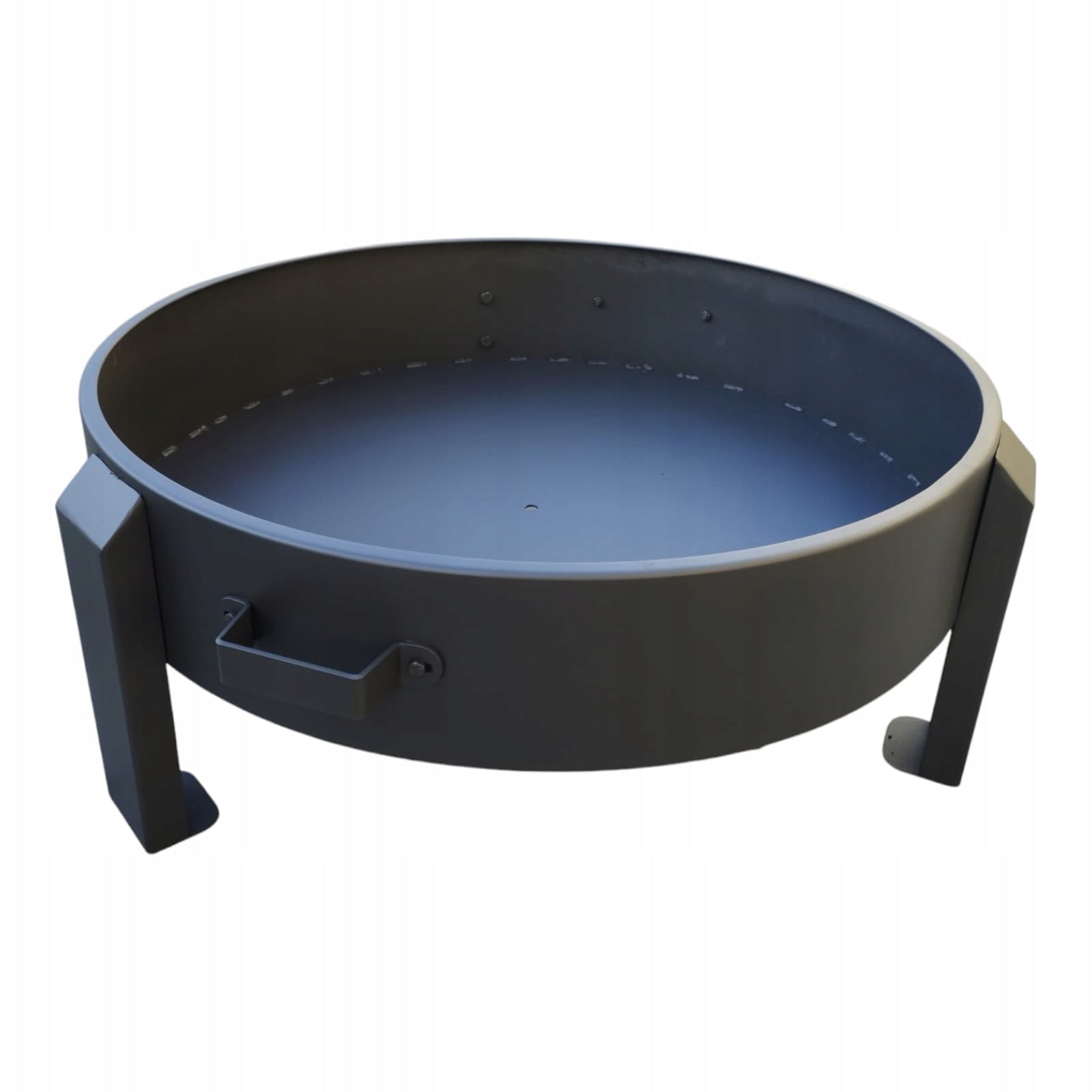 GARDEN FIREPLACE 70cm WITH HANDLES LARGE SOLID FIREPLACE GRILL Grate diameter / width 70 cm