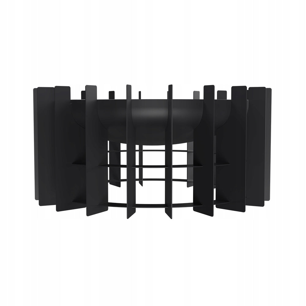 GARDEN FIREPLACE GRILL 70cm KRATKI FIREPLACE ROUND PORTABLE STEEL Grate diameter / width 70.2 cm