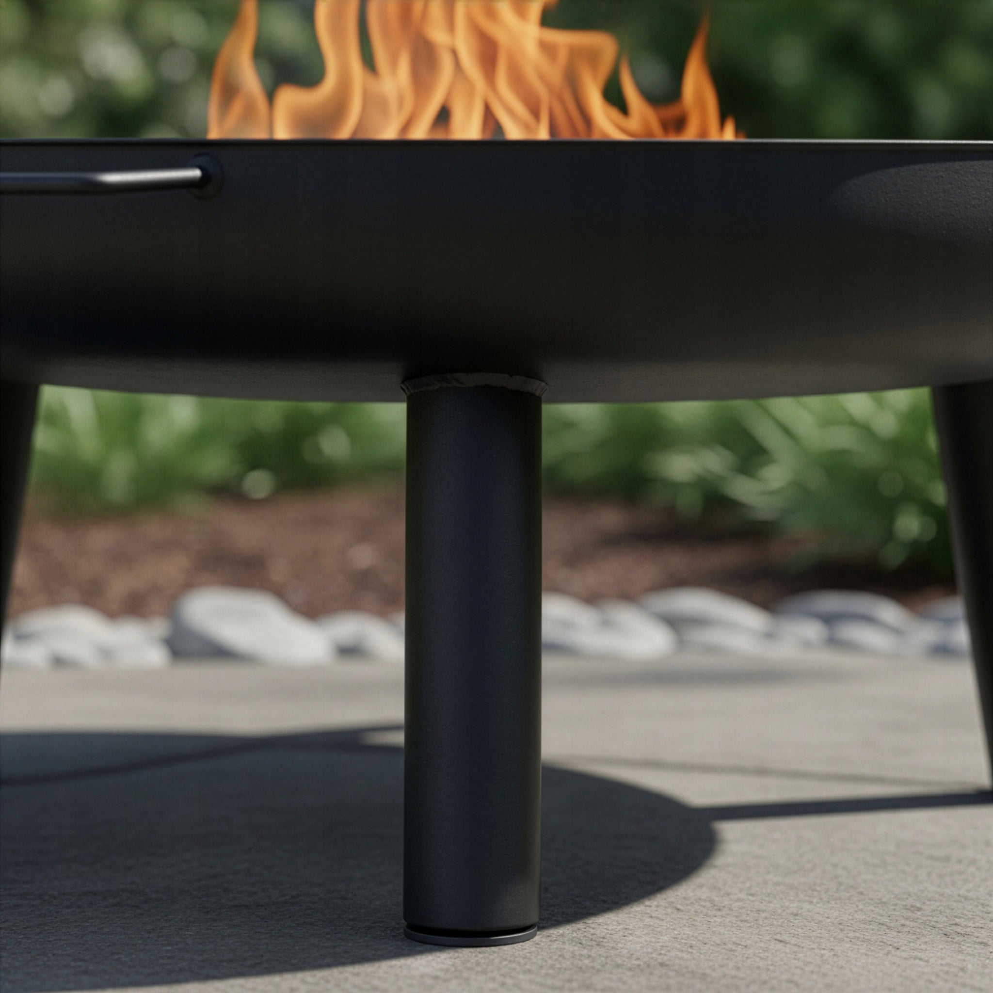GARDEN FIREPLACE LARGE 80 CM FOR FIREPLACE GRILL STEEL BOILER BLACK XXL EAN (GTIN) 5903754427886
