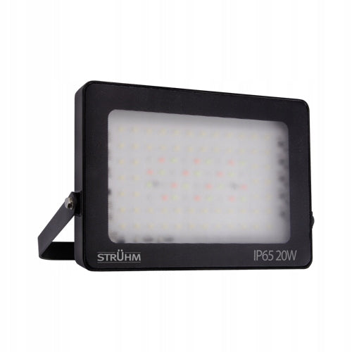 GARDEN FLOODLIGHT RGBW 20W LED IP65 + REMOTE CONTROL Color black