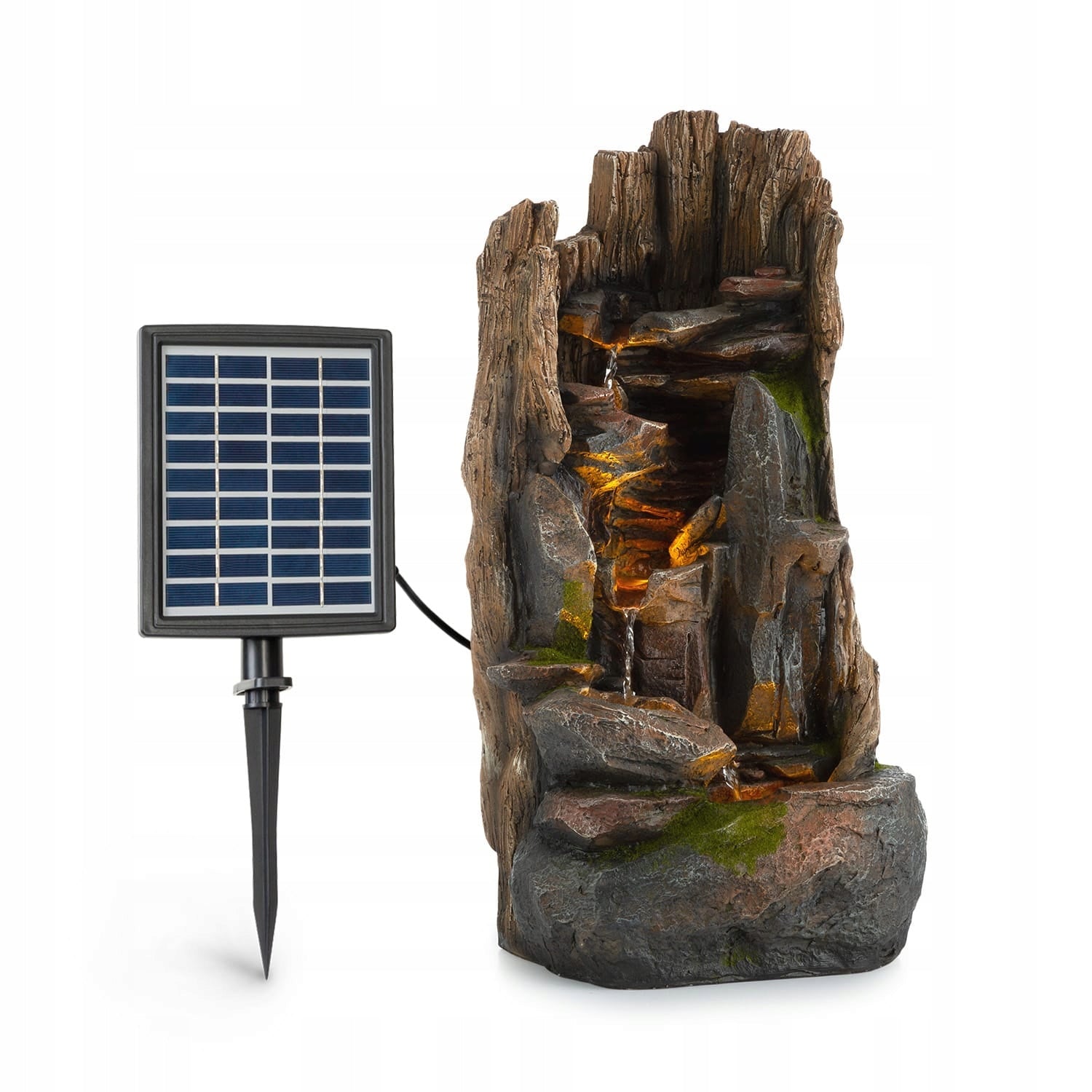 GARDEN FOUNTAIN SOLAR DECORATIVE BLUMFELDT LED WATER PUMP CASCADE Manufacturer code 10035728