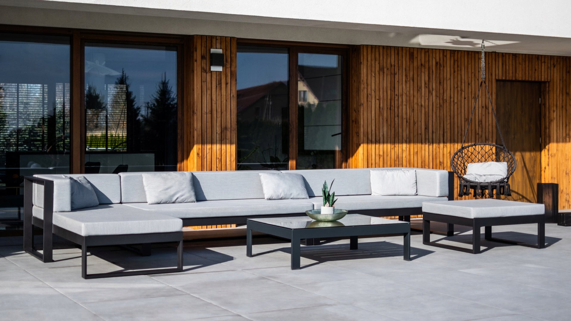 GARDEN FURNITURE BARCELONA GREY - MAY PRICE ! Manufacturer DMS-GARDEN