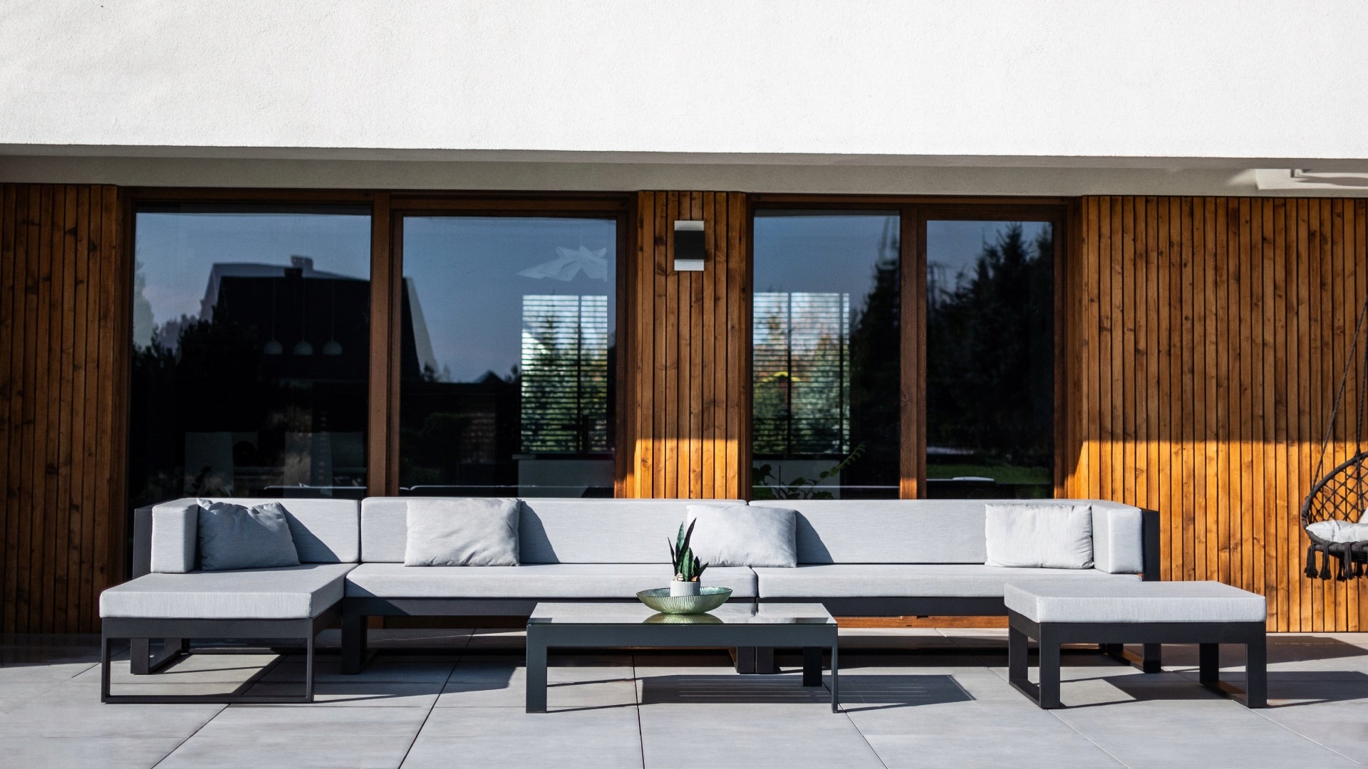 GARDEN FURNITURE BARCELONA GREY - MAY PRICE ! Packaging status original