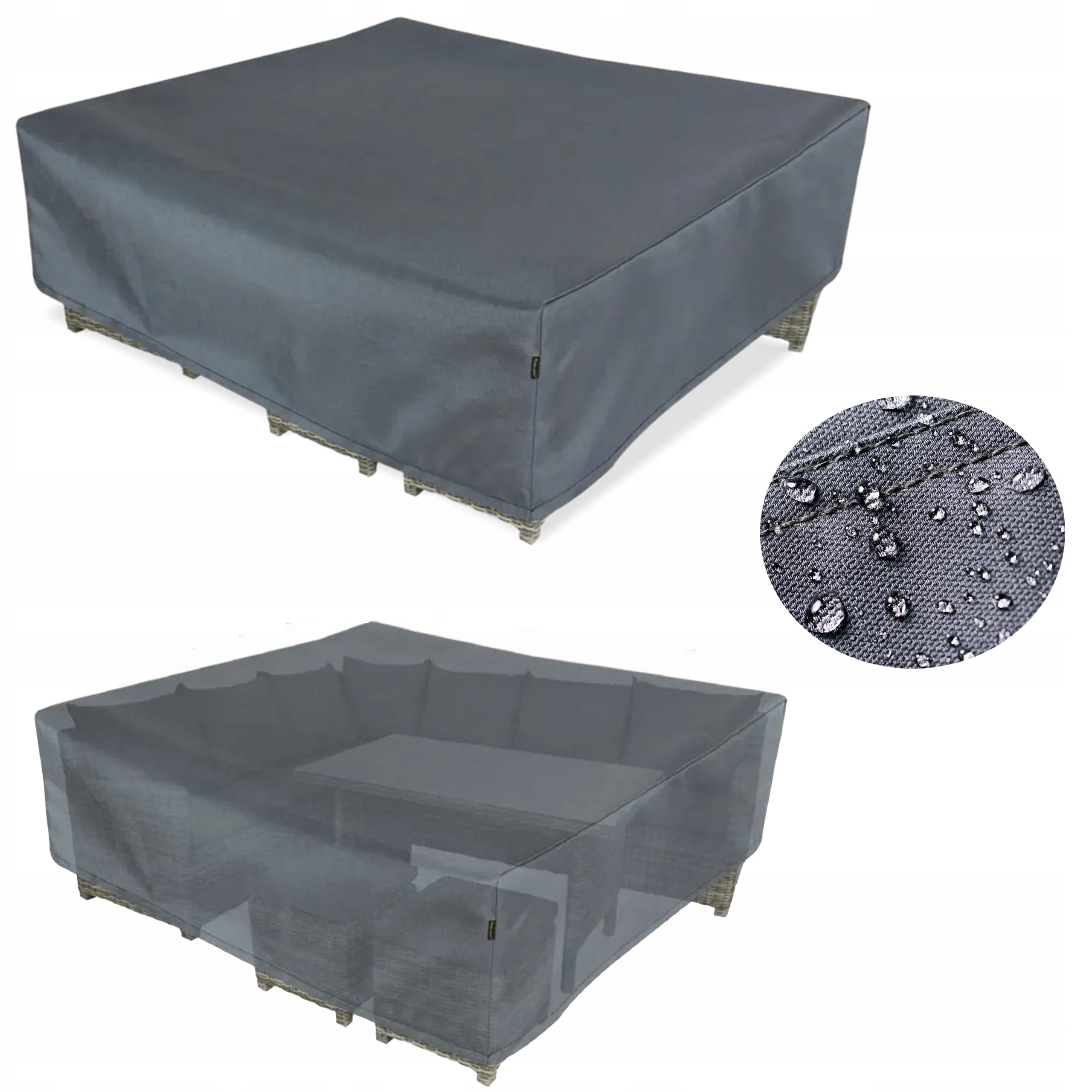 GARDEN FURNITURE COVER Dining Room Waterproof 235x235x70cm Durable