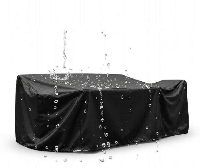 GARDEN FURNITURE COVER GARDEN TABLE 250x210x90 waterproof black Manufacturer no brand