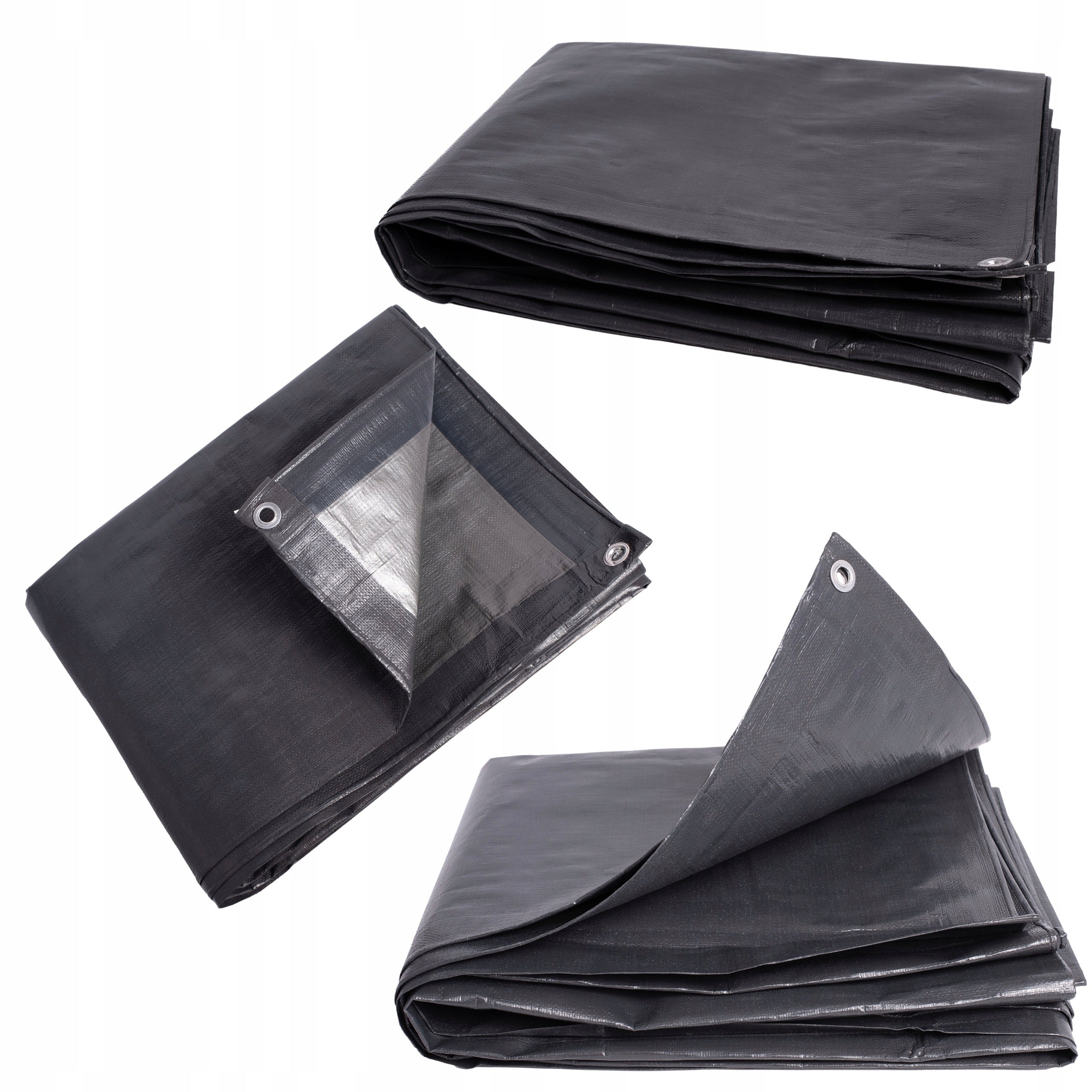GARDEN FURNITURE COVER TARPAULIN GREY BALCONY TABLE CHAIRS 350x250x75 EAN (GTIN) 5905947783717
