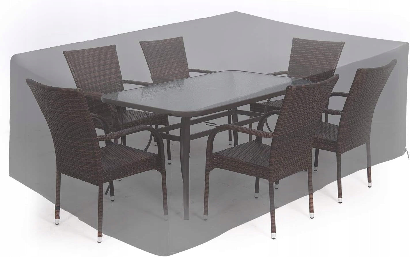 GARDEN FURNITURE COVER WATERPROOF 250 x 200 x 80 cm Manufacturer no brand