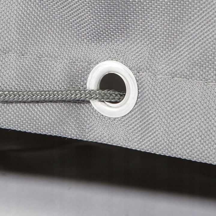 GARDEN FURNITURE COVER WATERPROOF LARGE MEGA STRONG GREY OXFORD 3x3x1 Manufacturer code MOCNY POKROWIEC NA MEBLE OGRODOWE