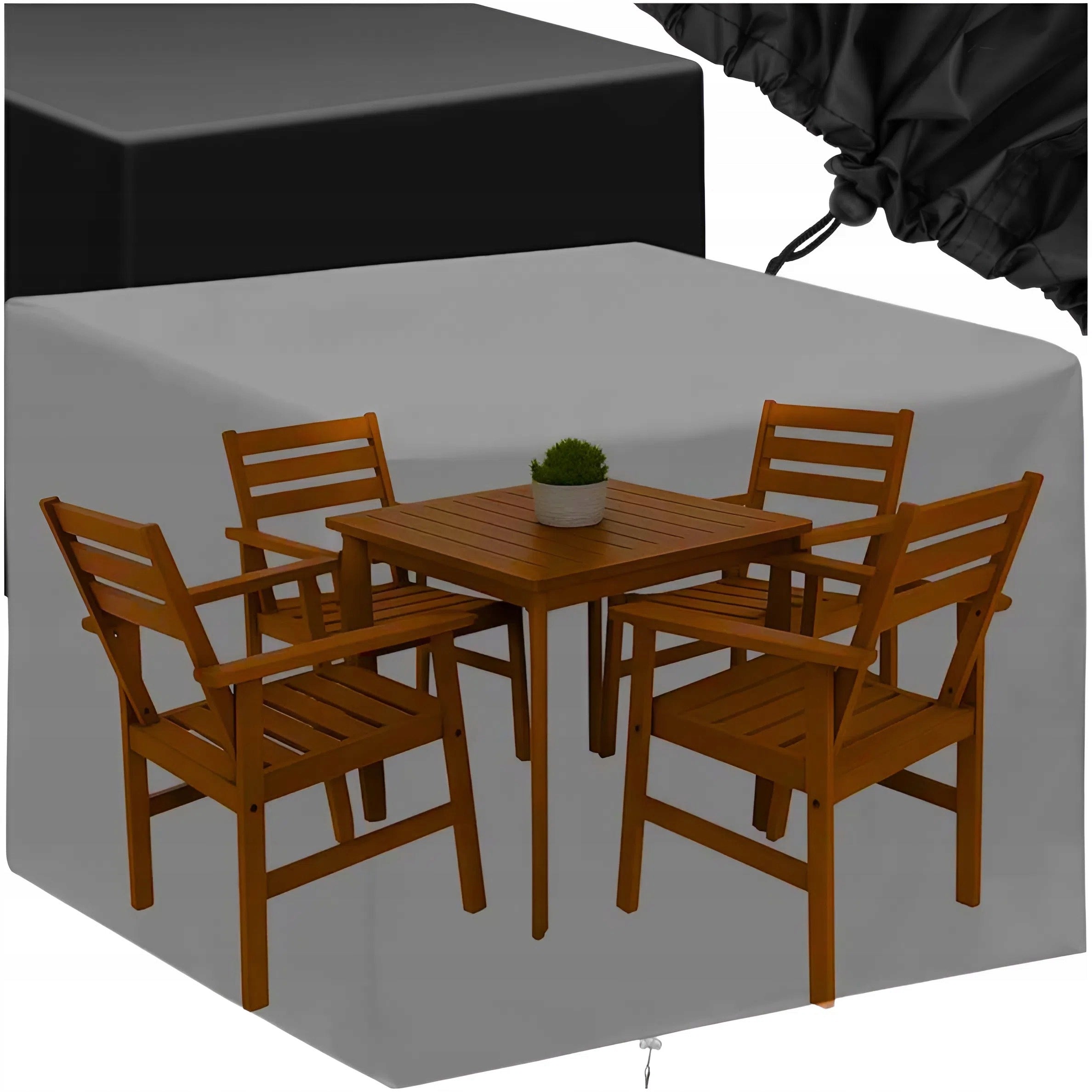 GARDEN FURNITURE COVER WATERPROOF STRONG DURABLE GARDEN 140X140X90CM Manufacturer code POKROWIEC OGRODOWY 140X140X90 MEMFLOW