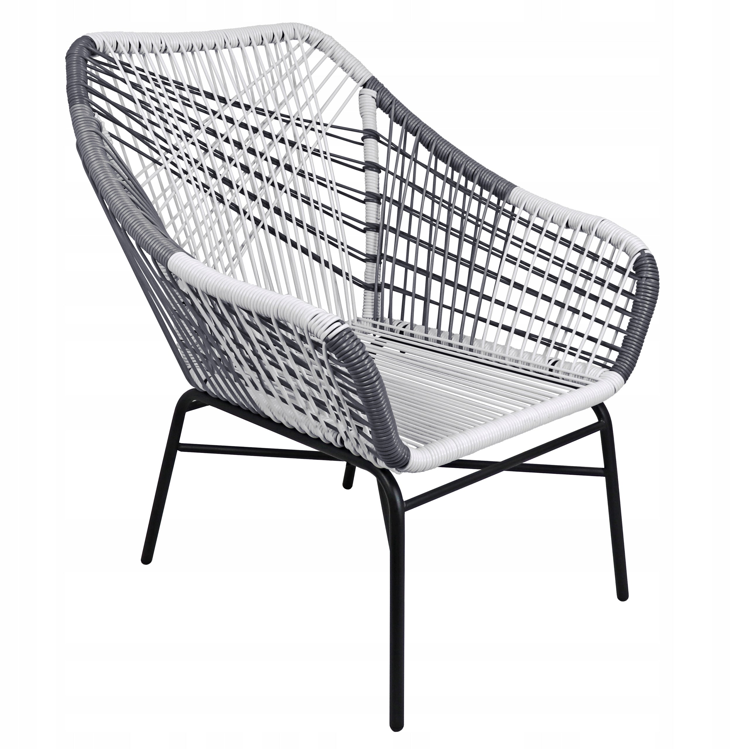 GARDEN FURNITURE SET 2 ARMCHAIRS + TABLE Line MEBLE OGRODOWE ELLIE
