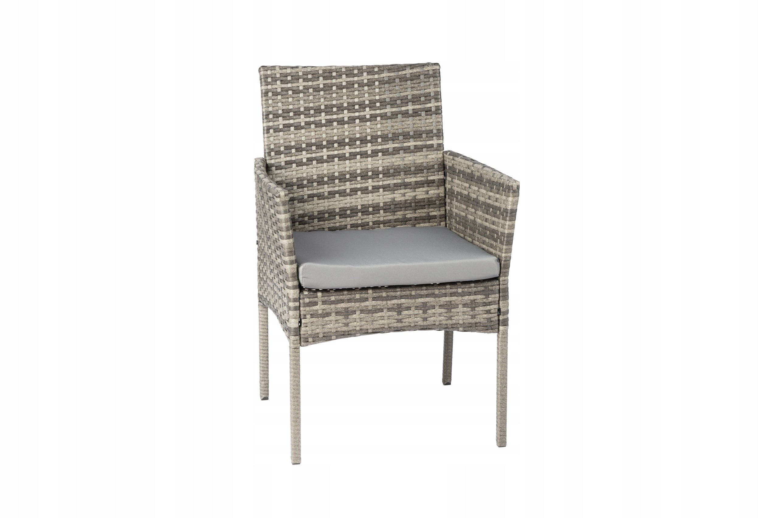 GARDEN FURNITURE SET 4 SEATER SOFA 2x ARMCHAIRS TABLE CUSHIONS FOR TERRACE Line Zestaw mebli na balkon ogród taras