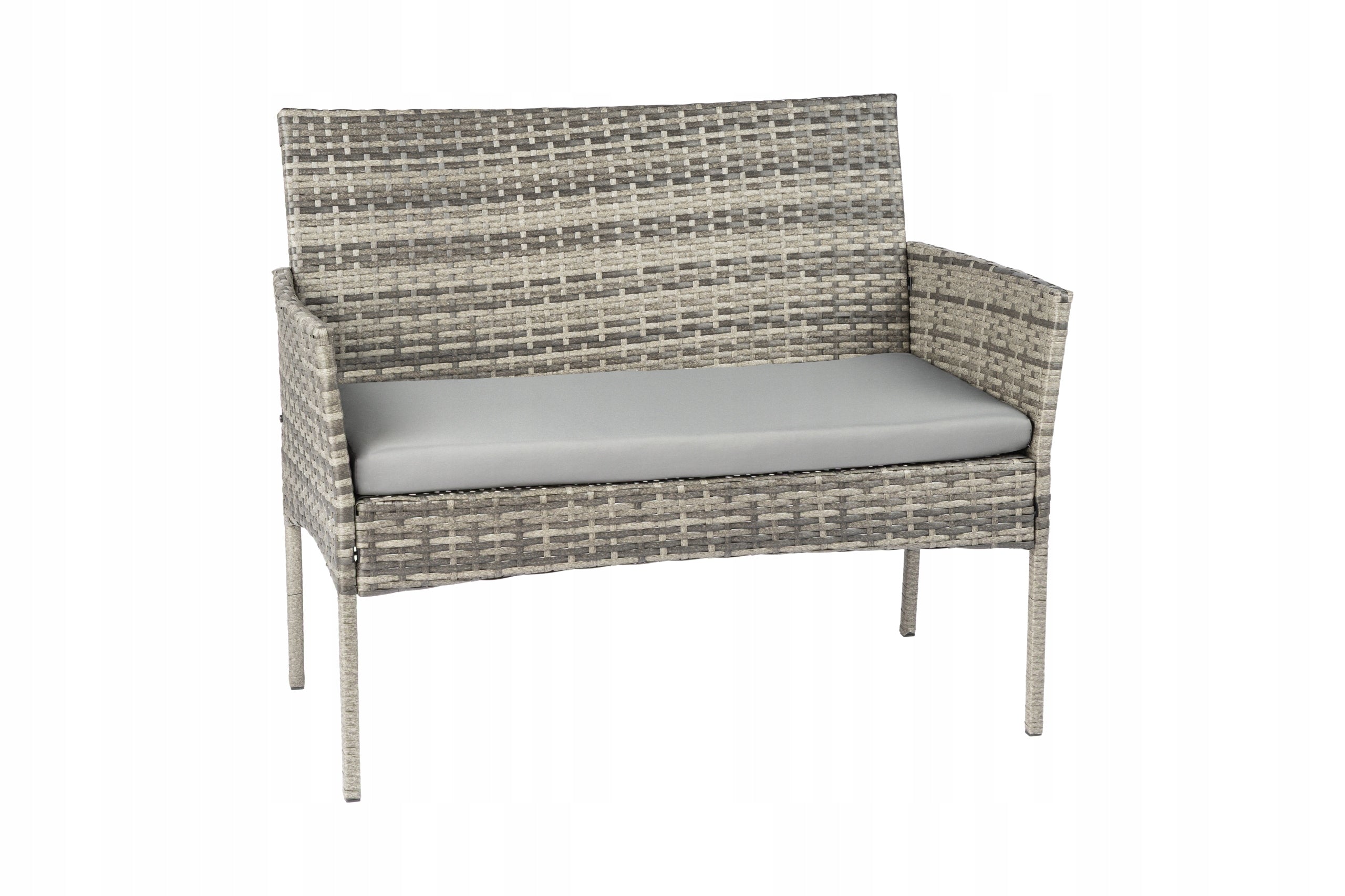 GARDEN FURNITURE SET 4 SEATER SOFA 2x ARMCHAIRS TABLE CUSHIONS FOR TERRACE Number of items in the set 4