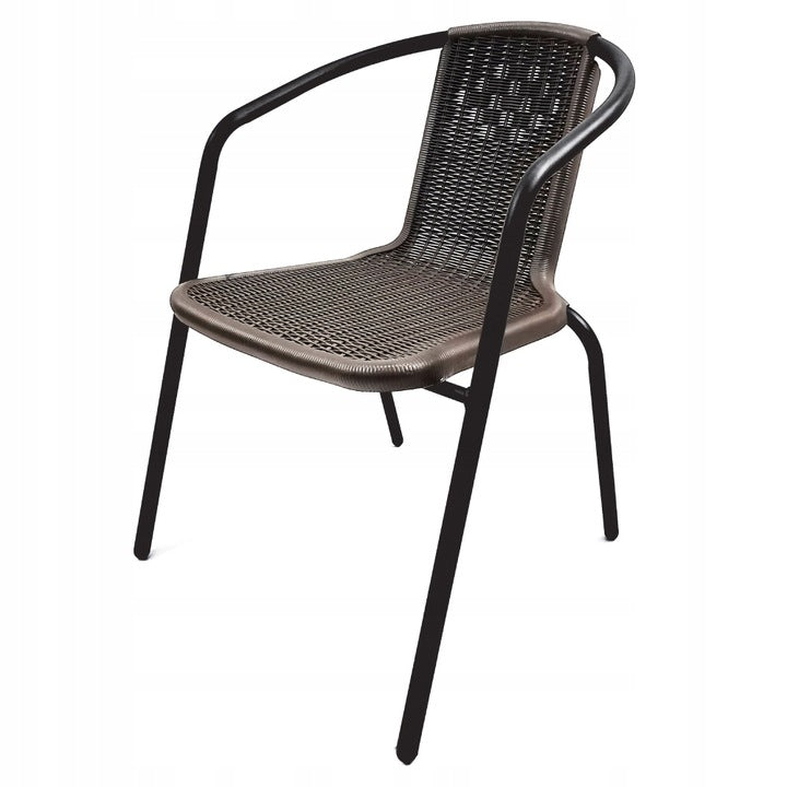 GARDEN FURNITURE SET BALCONY TERRACE TABLE FI90+6x CHAIRS LORETTO BROWN EAN (GTIN) 5907738670589