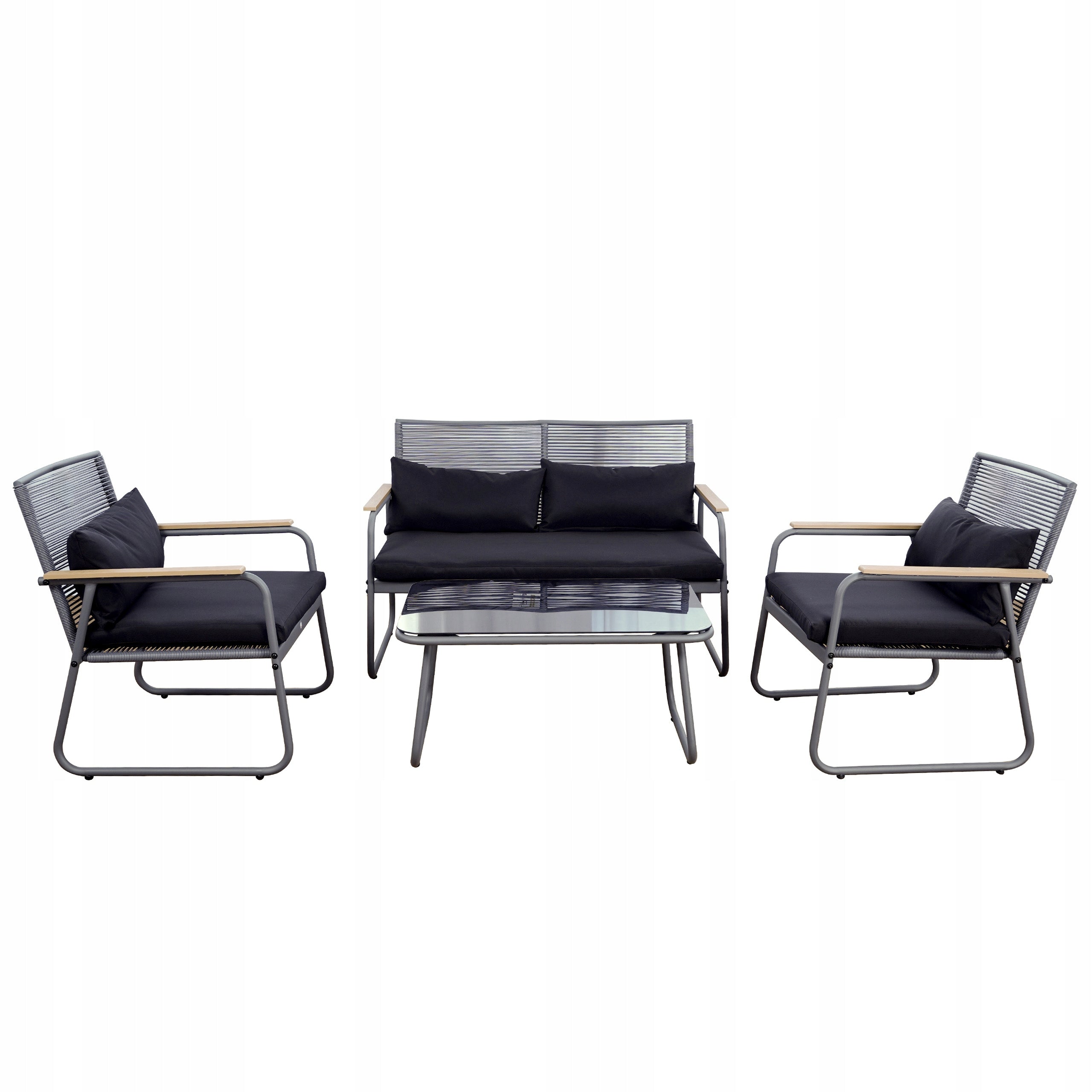 GARDEN FURNITURE SET CHAIRS SOFA TABLE FURNITURE SET WITH TECHNORATANE Main material synthetic rattan