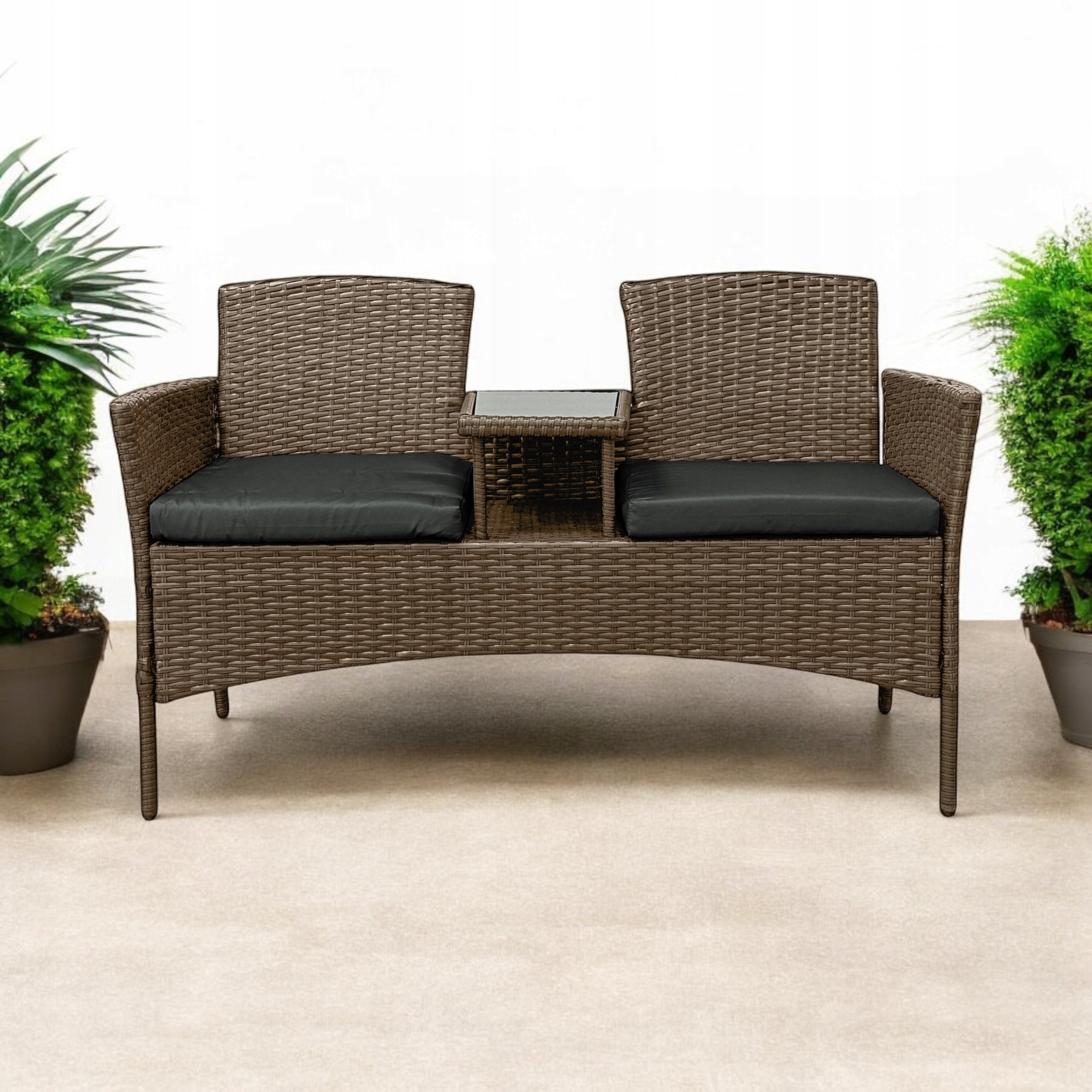 GARDEN FURNITURE SET NM-03 MTG GARDEN FURNITURE RATTAN BROWN LIGHT Manufacturer code NM-03