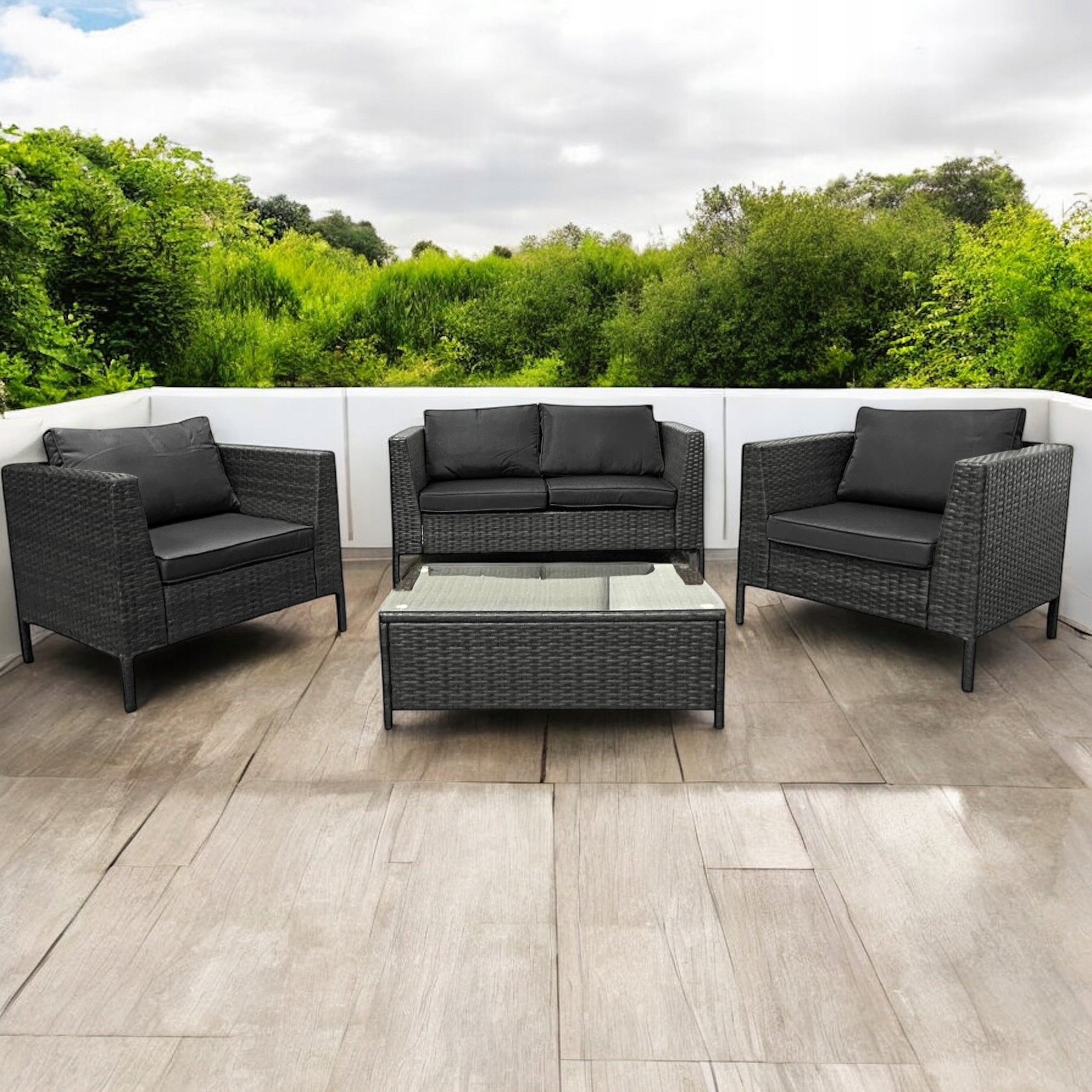 GARDEN FURNITURE SET NM-07 MTG GARDEN FURNITURE RATTAN GREY Manufacturer code NM-07