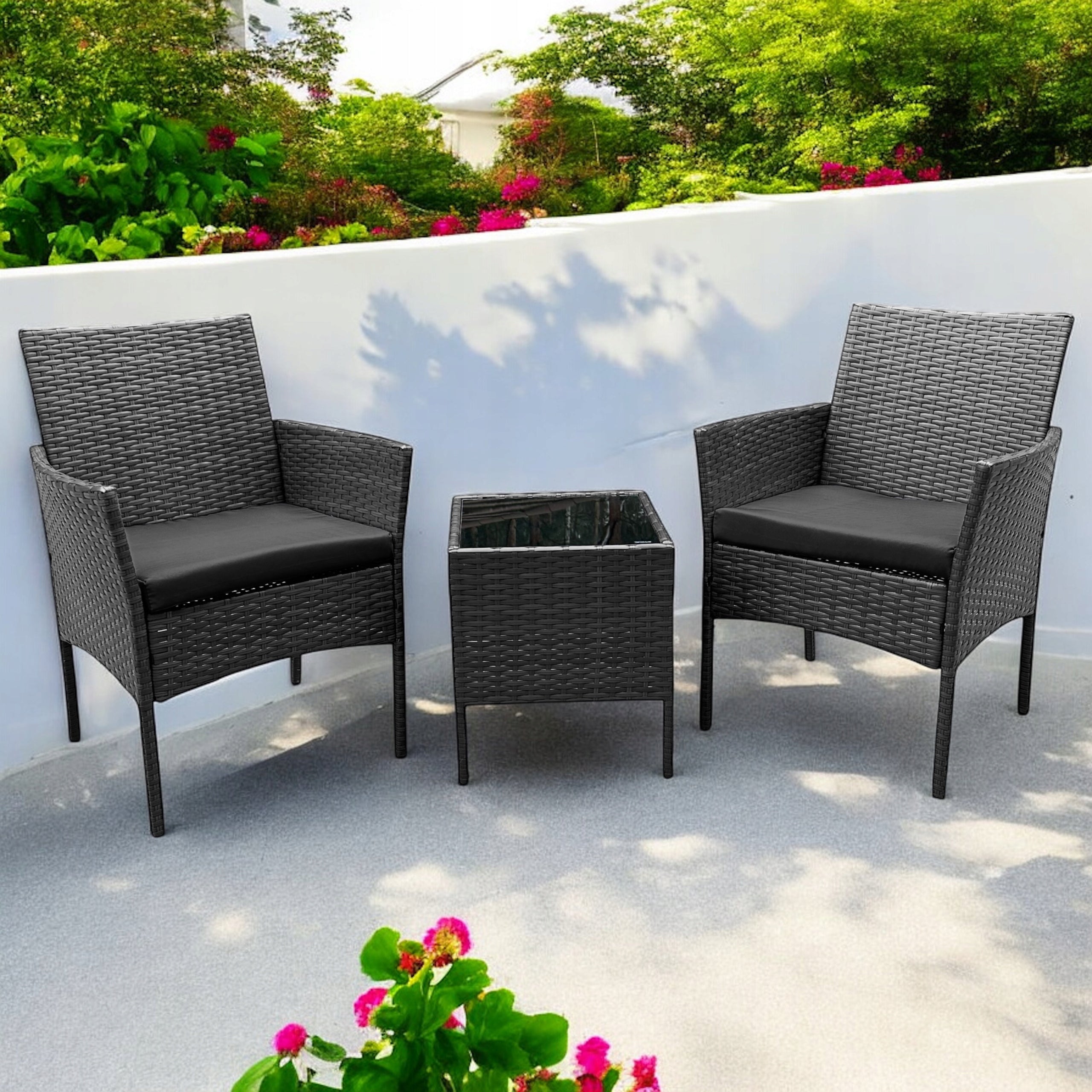 GARDEN FURNITURE SET NM04 MTG GARDEN FURNITURE RATTAN GREY Manufacturer code NM04