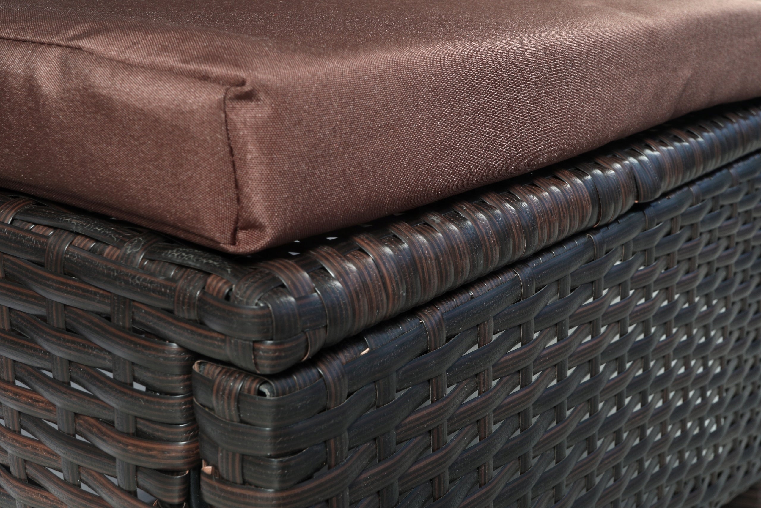 GARDEN FURNITURE SET RATTAN RATTAN SET LARGE COLOR BEIGE BROWN Manufacturer no brand