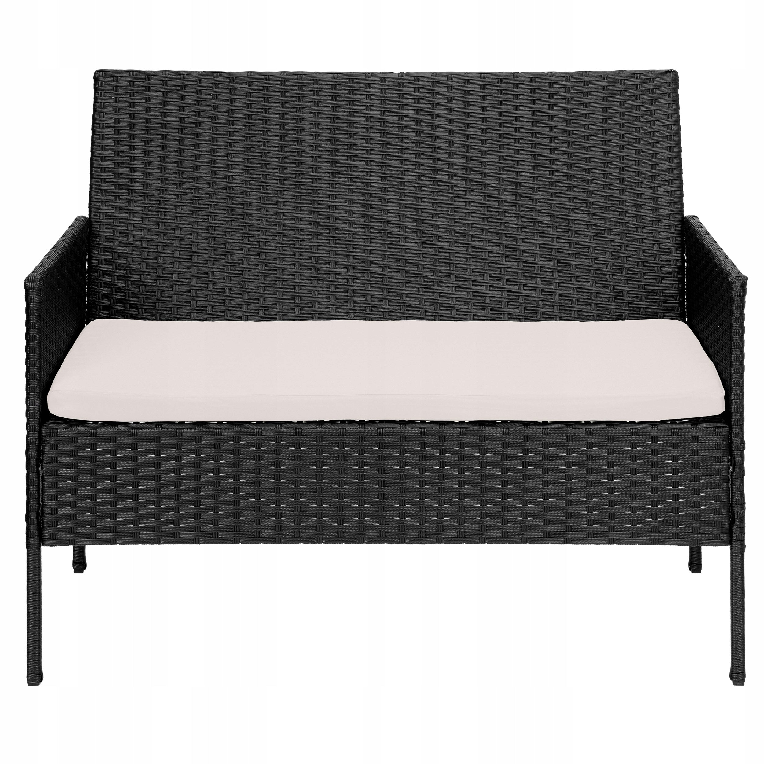 GARDEN FURNITURE SET RATTAN SET SOFA ARMCHAIRS GARDEN TABLE Number of items in the set 4