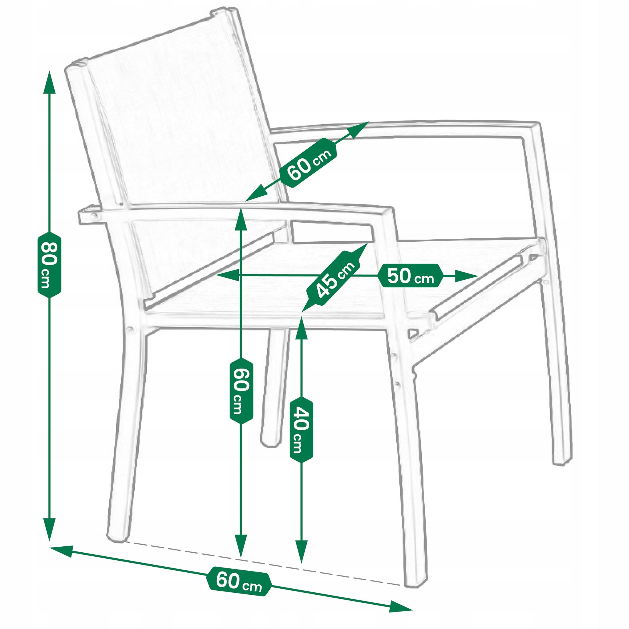 GARDEN FURNITURE SET SOFA ARMCHAIRS TABLE GARDEN FURNITURE TERRACE BALCONY 4in1 Main material metal