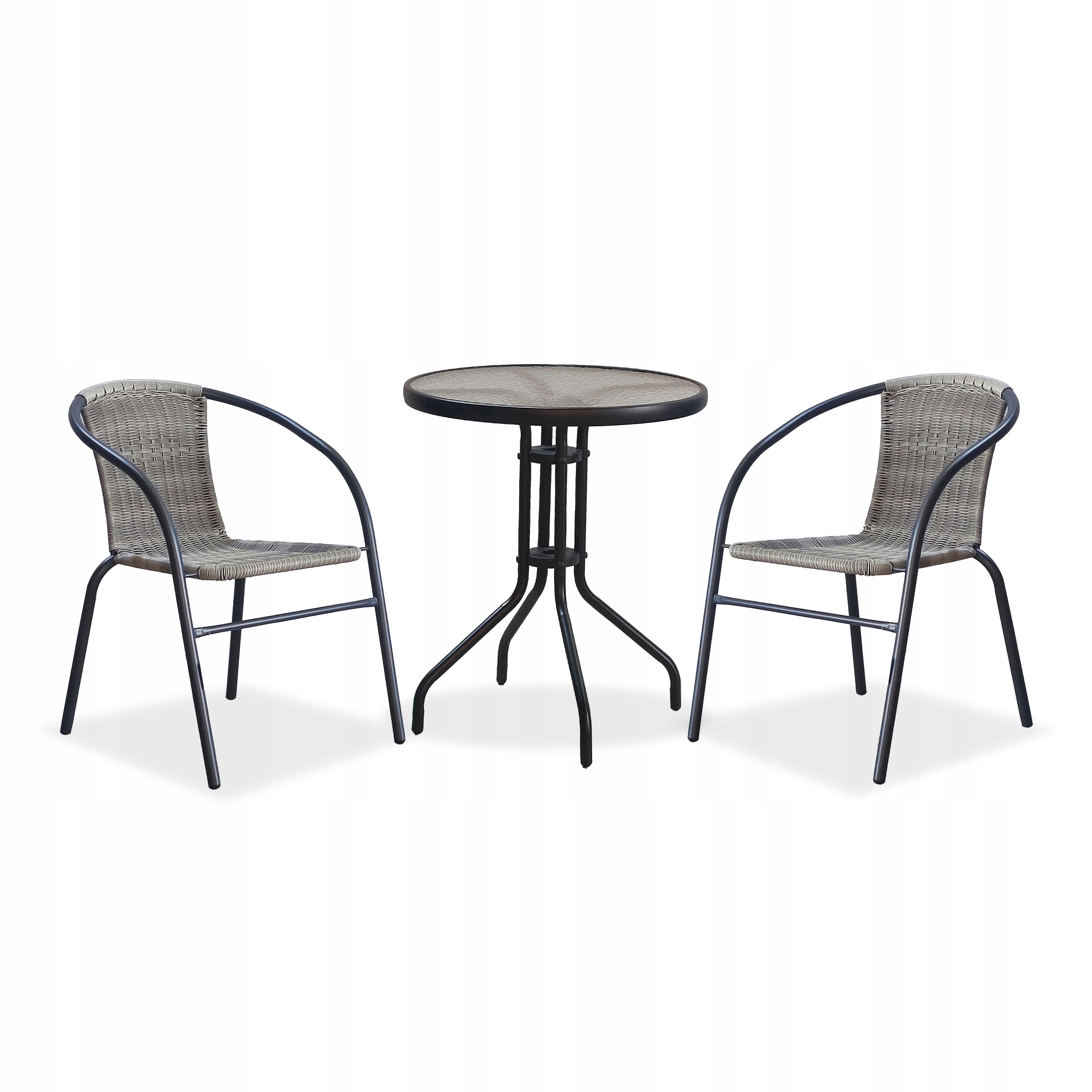 GARDEN FURNITURE SET TABLE CHAIRS FURNITURE SET TERRACE WITH TECHNORATANE