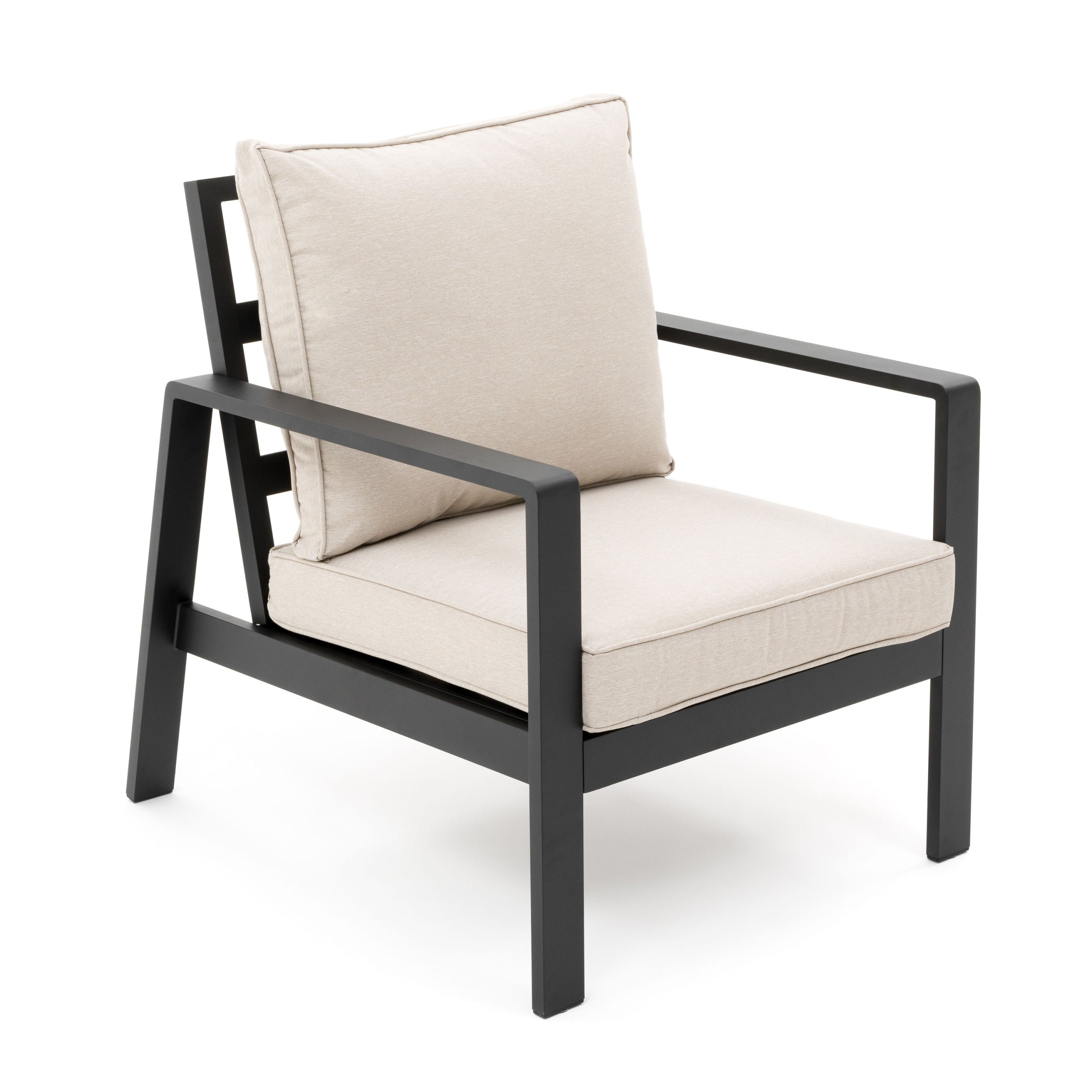 GARDEN FURNITURE SET TERRACE MODERN ALUMINUM ATOLL 5 GRAPHITE BEIGE Manufacturer New Home