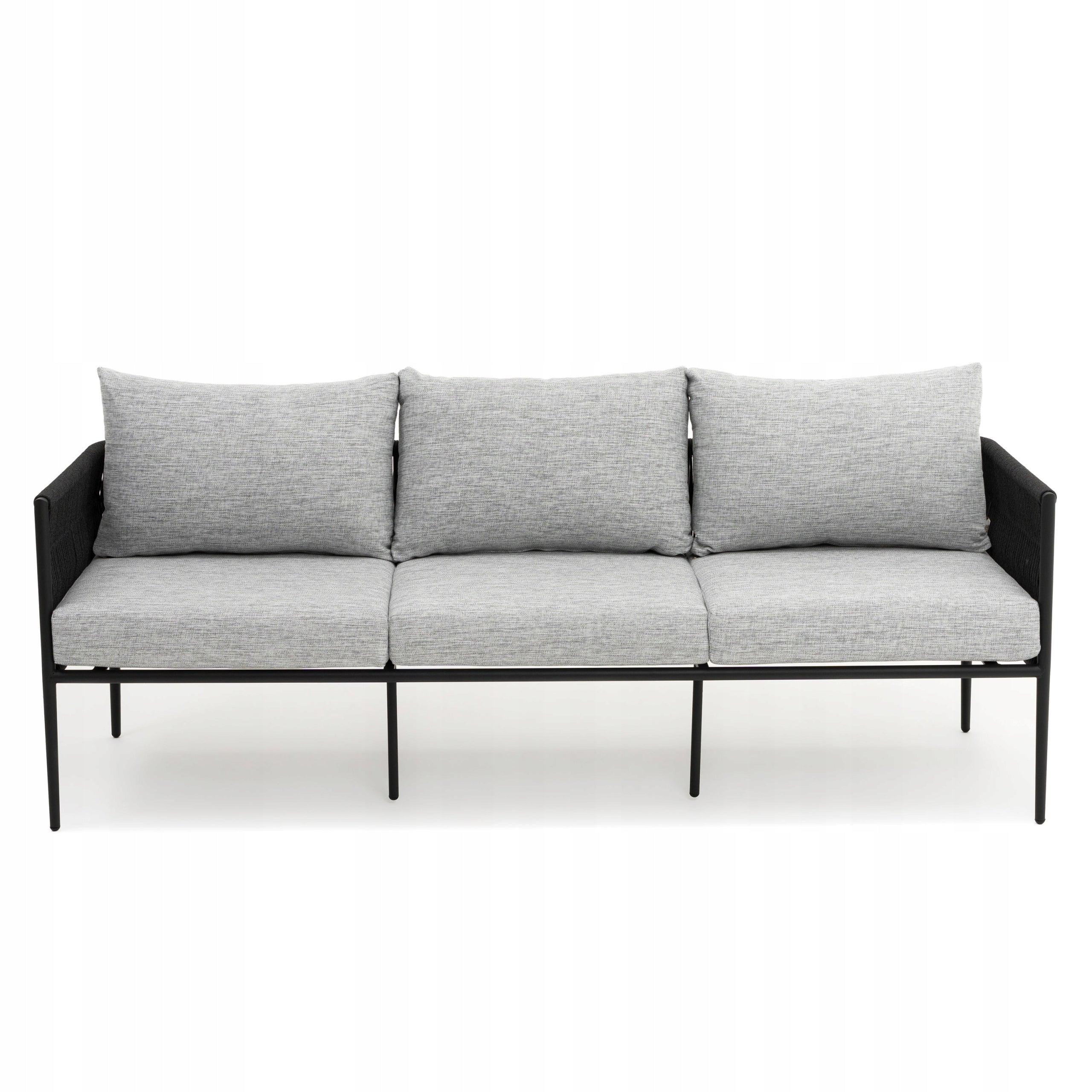 GARDEN FURNITURE SET TERRACE MODERN ALUMINUM BELIZE WHITE AND GRAY Number of items in the set 4