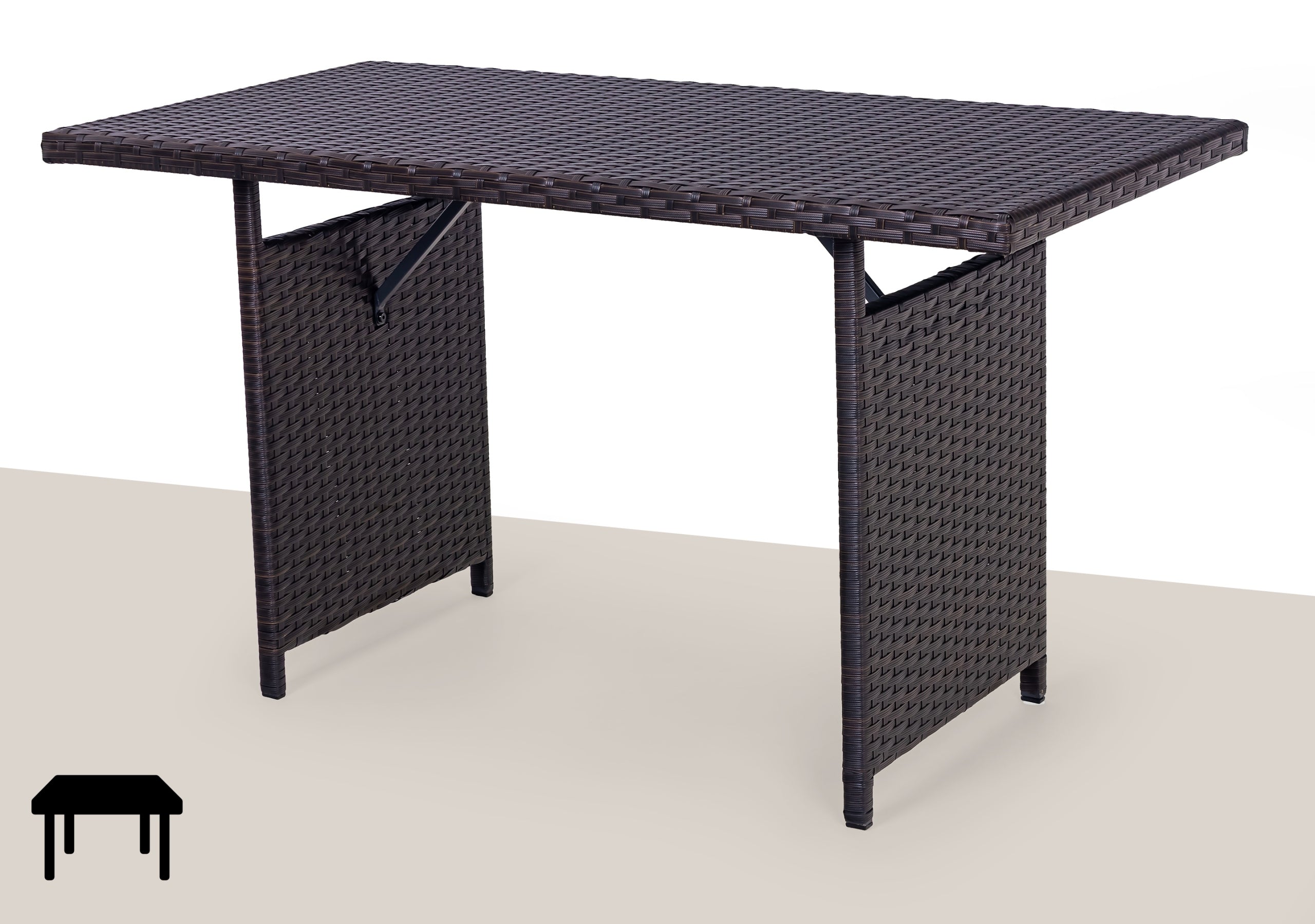 GARDEN FURNITURE SET corner GINO furniture set for terrace TECHNORATTAN Number of items in the set 6