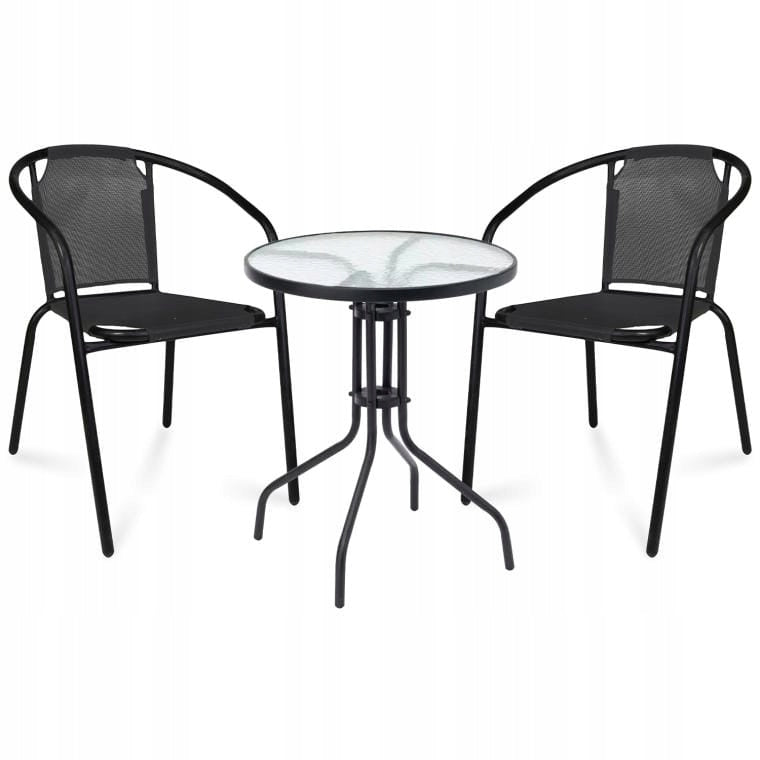 GARDEN FURNITURE SET table + 2 chairs balcony set BALCONY terrace EAN (GTIN) 5901907015096