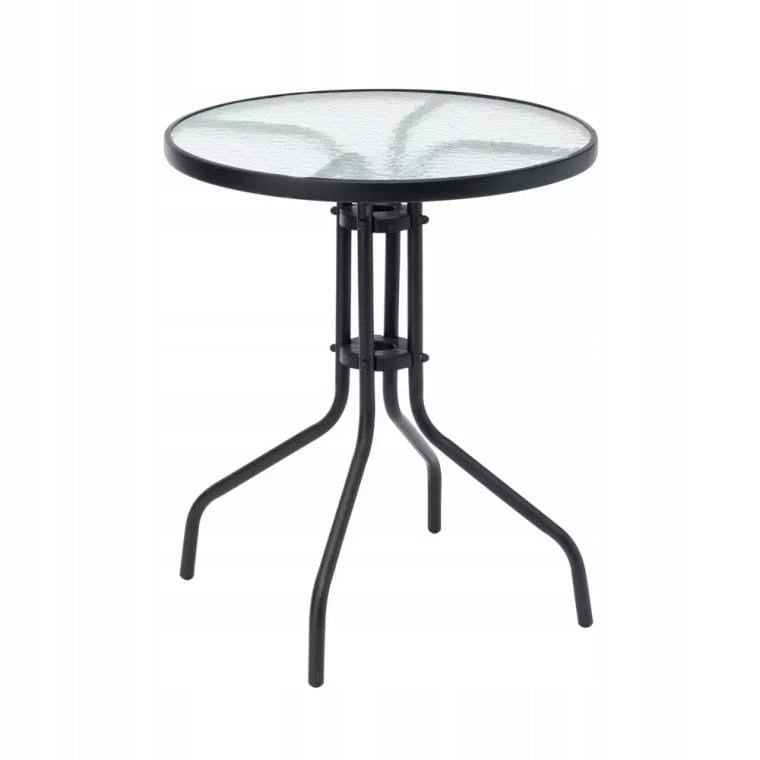 GARDEN FURNITURE SET table + 2 chairs balcony set BALCONY terrace Manufacturer code SC-070/024/czarny