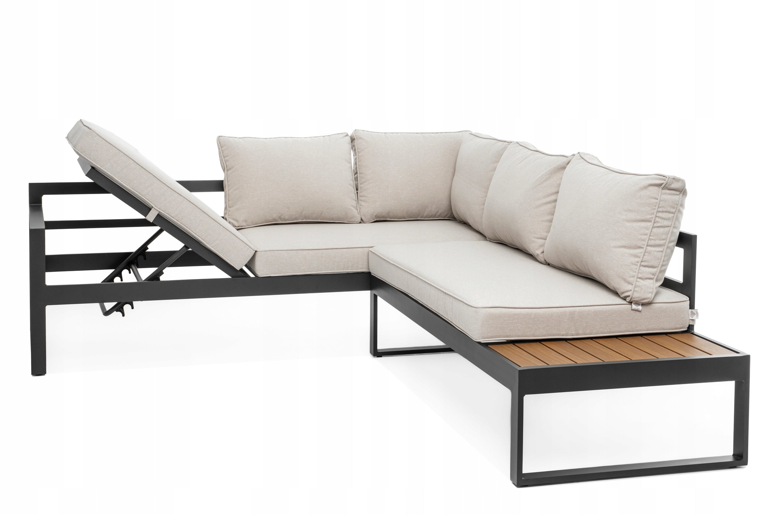 GARDEN FURNITURE TERRACE CORNER MODERN ALUMINUM NICEA Main material aluminum